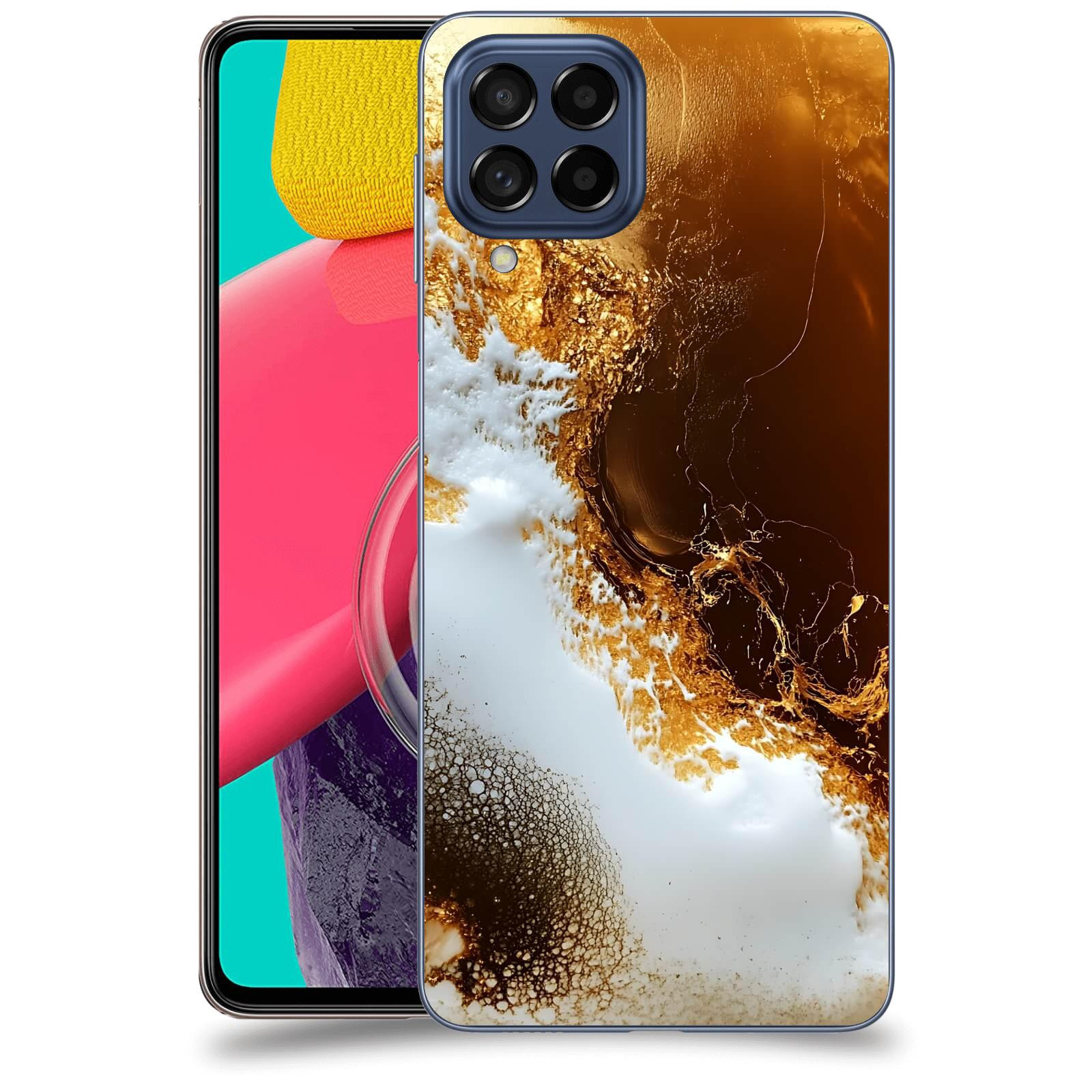 ACOVER Kryt na mobil Samsung Galaxy M53 5G - Amber II