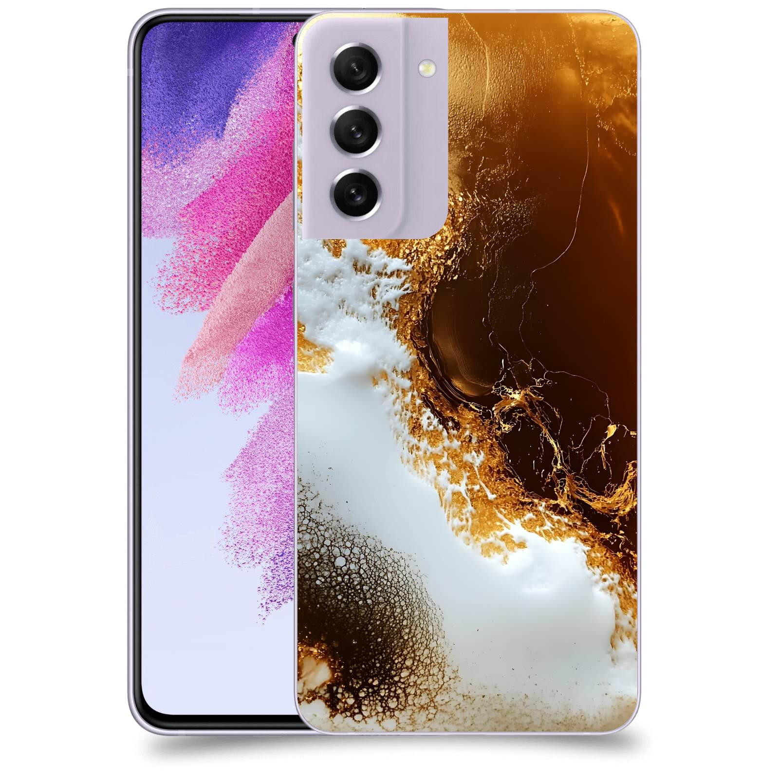 ACOVER Kryt na mobil Samsung Galaxy S21 FE 5G - Amber II