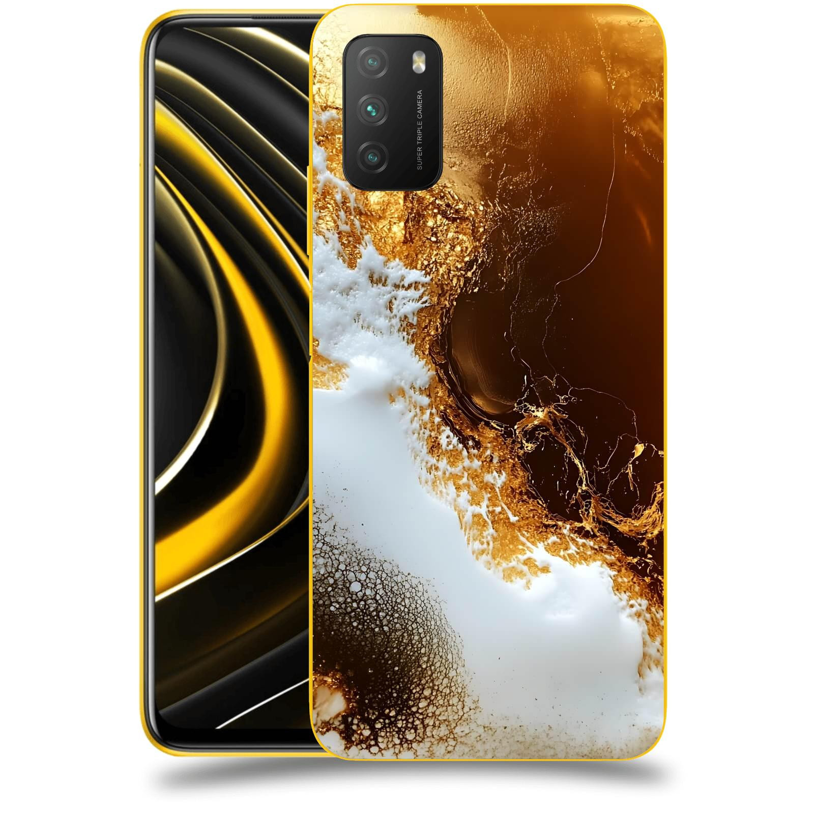 ACOVER Kryt na mobil Xiaomi Poco M3 - Amber II