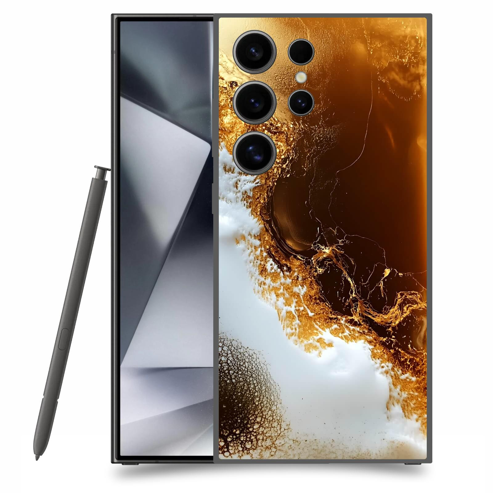 ACOVER Kryt na mobil Samsung Galaxy S24 Ultra - Amber II