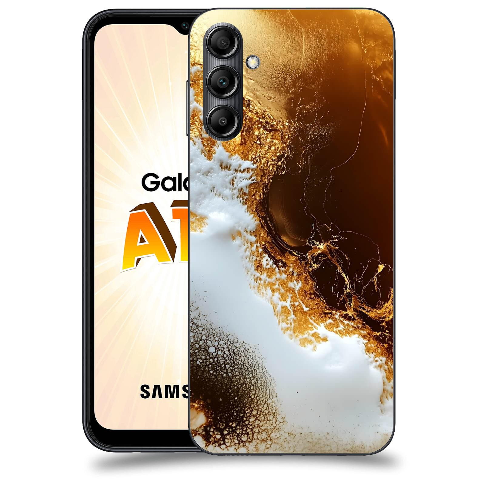 ACOVER Kryt na mobil Samsung Galaxy A14 LTE - Amber II