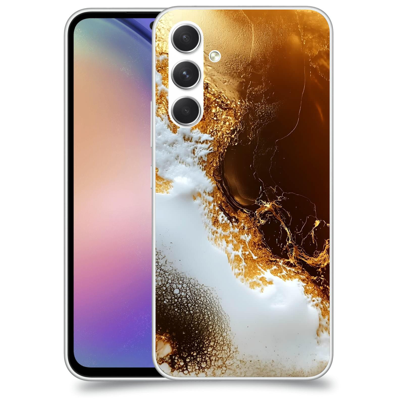 ACOVER Kryt na mobil Samsung Galaxy M54 5G - Amber II