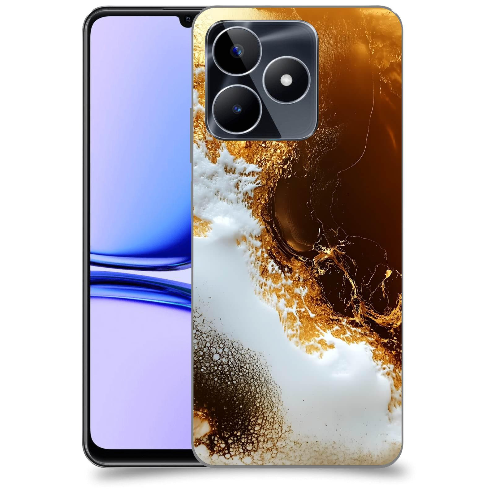 ACOVER Kryt na mobil Realme C53 - Amber II
