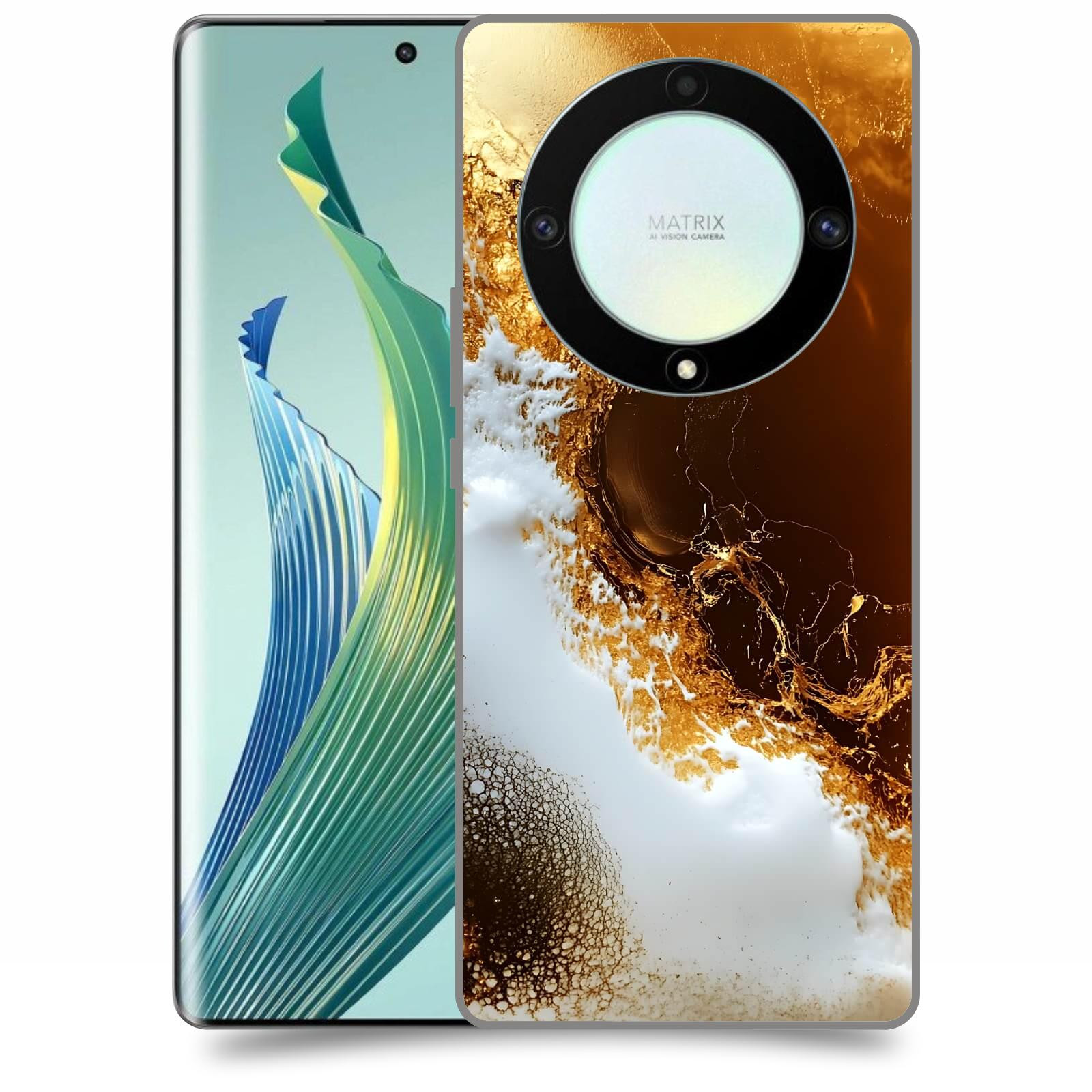 ACOVER Kryt na mobil Honor Magic 5 Lite 5G - Amber II