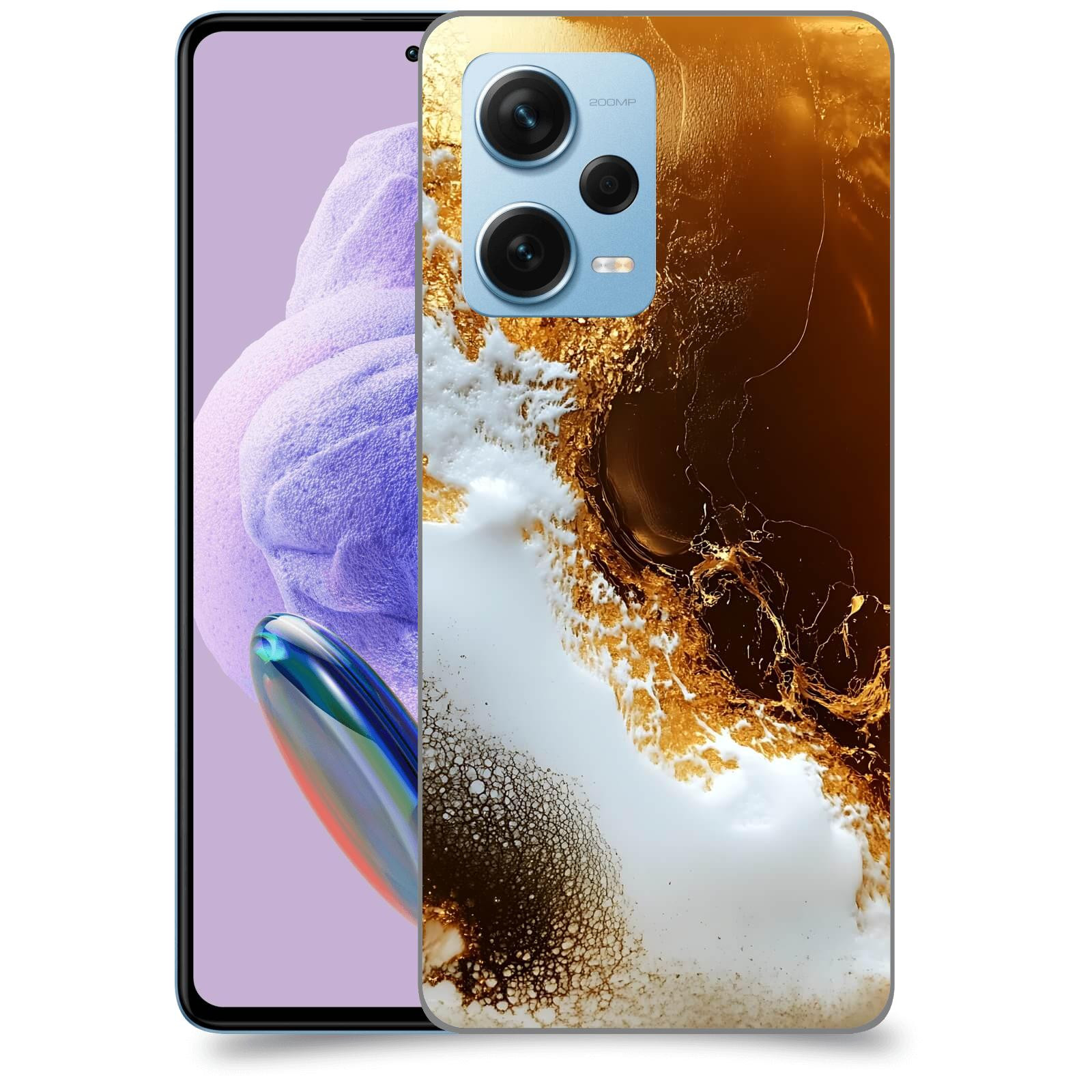 ACOVER Kryt na mobil Xiaomi Redmi Note 12 Pro+ 5G - Amber II