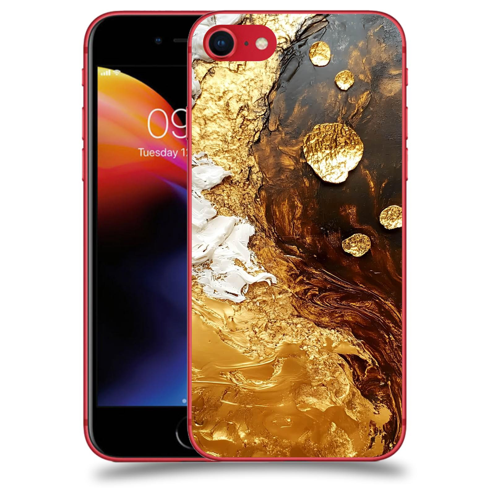 ACOVER Kryt na mobil Apple iPhone 8 - Amber III