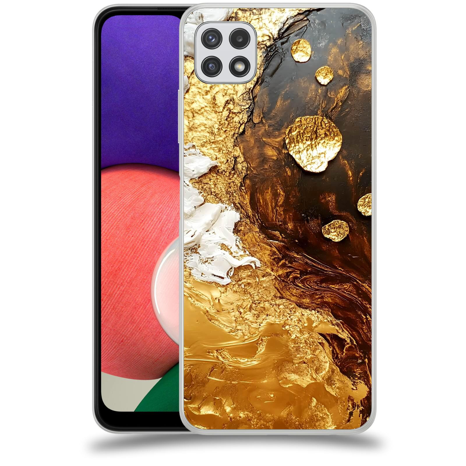 ACOVER Kryt na mobil Samsung Galaxy A22 A225F - Amber III