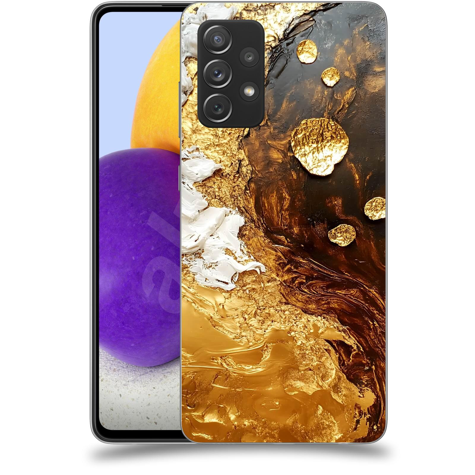 ACOVER Kryt na mobil Samsung Galaxy A72 A725F - Amber III