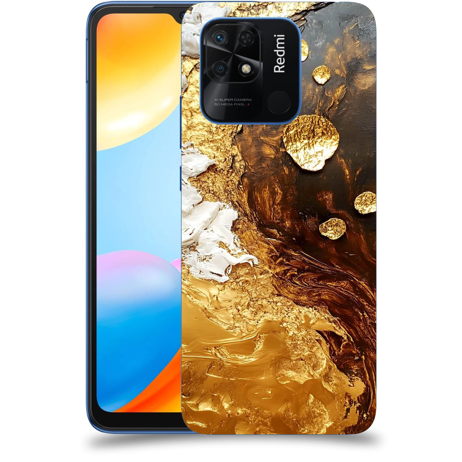 ACOVER Kryt na mobil Xiaomi Redmi 10C - Amber III