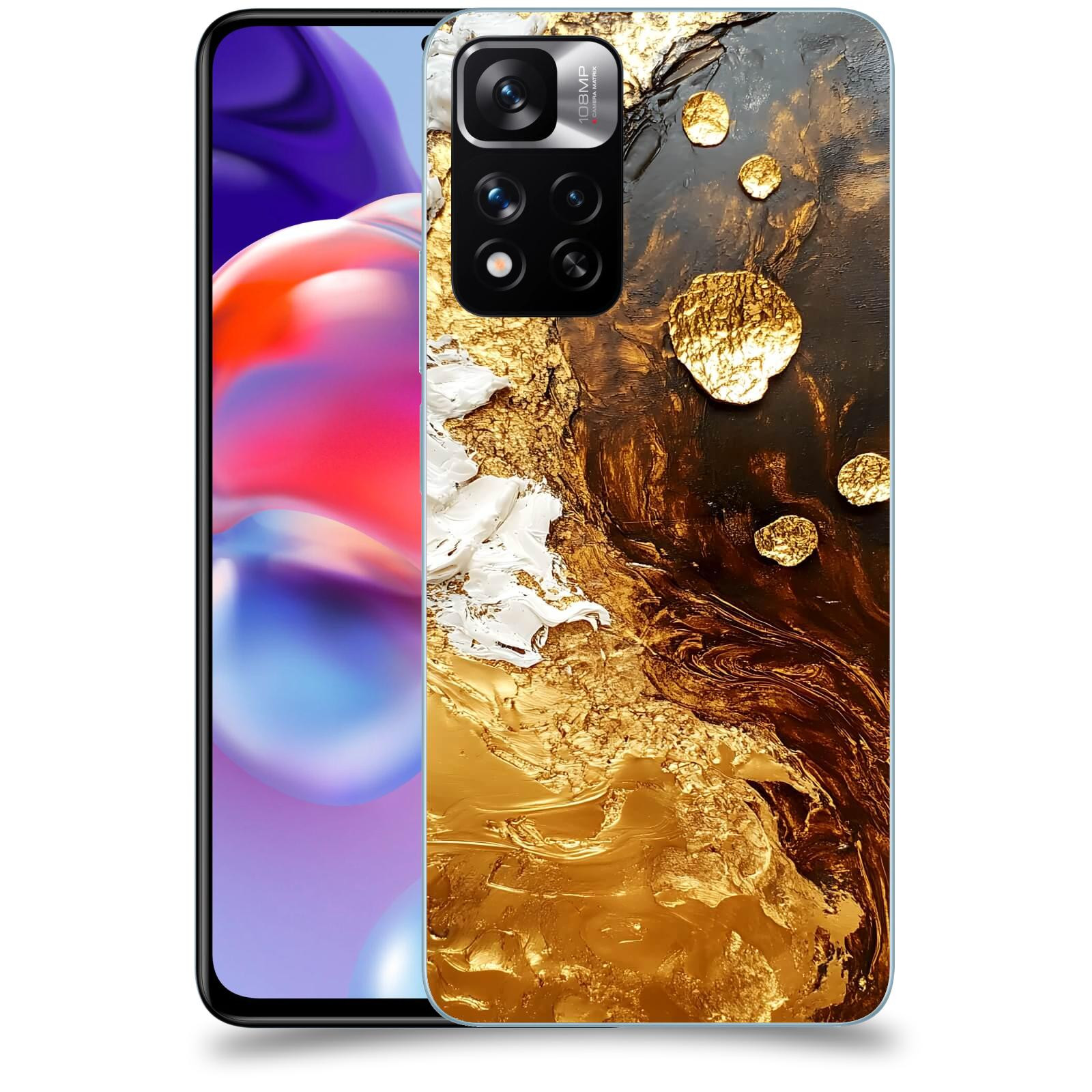 ACOVER Kryt na mobil Xiaomi Redmi Note 11 Pro+ 5G - Amber III