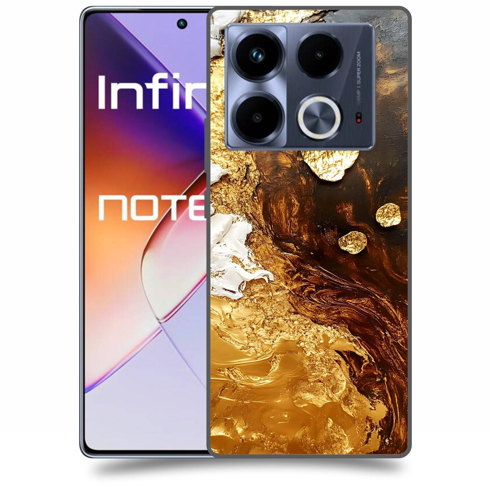 ACOVER Kryt na mobil Infinix Note 40 - Amber III