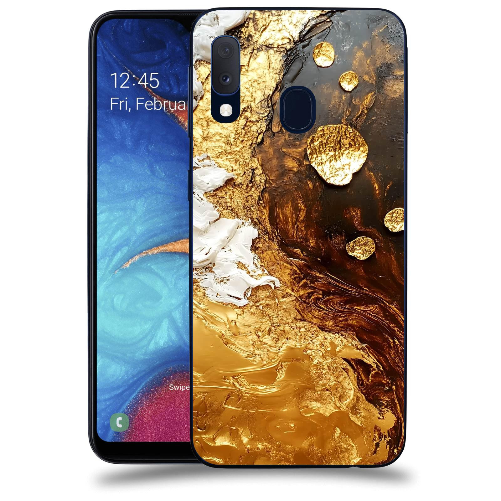 ACOVER Kryt na mobil Samsung Galaxy A20e A202F - Amber III