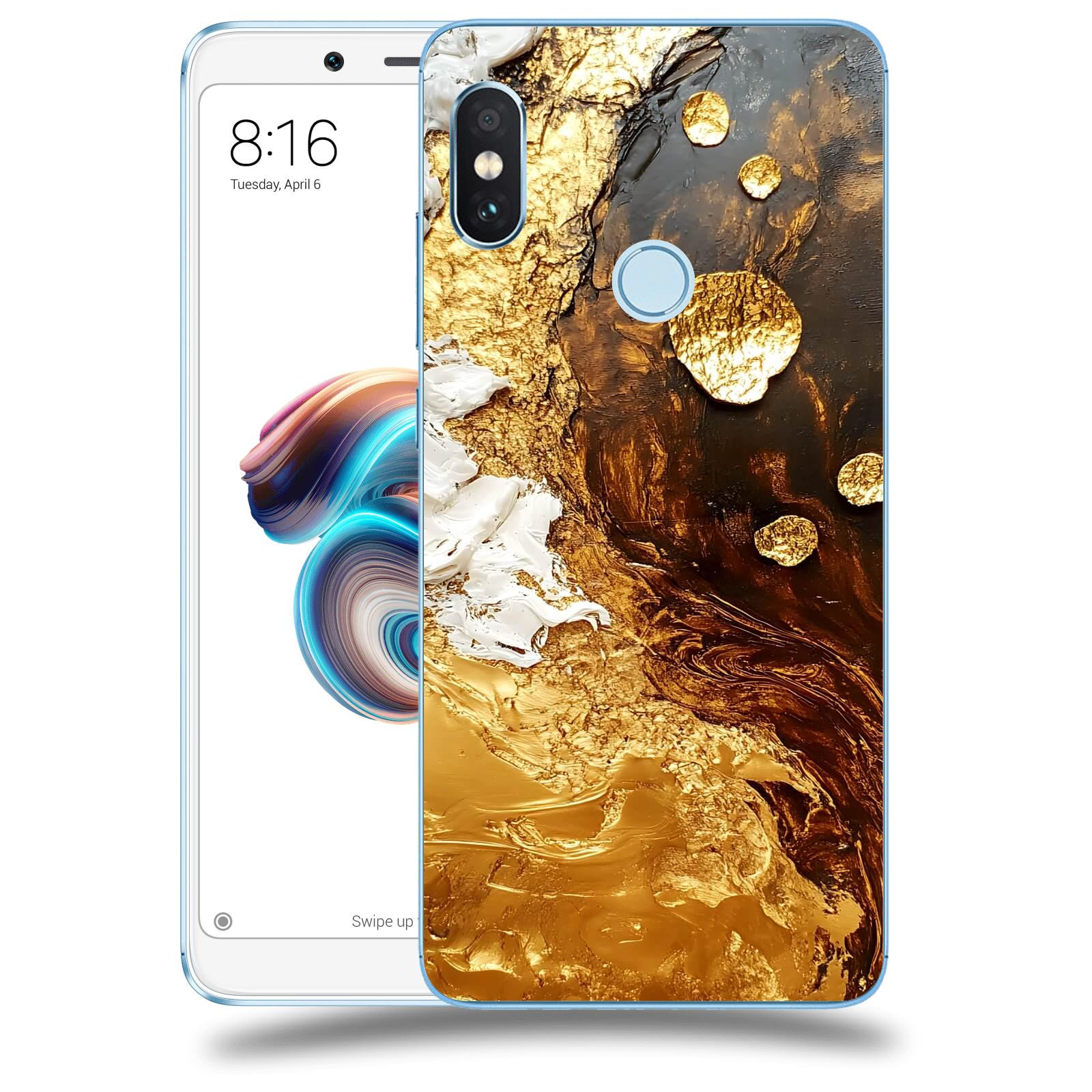 ACOVER Kryt na mobil Xiaomi Redmi Note 5 Global - Amber III