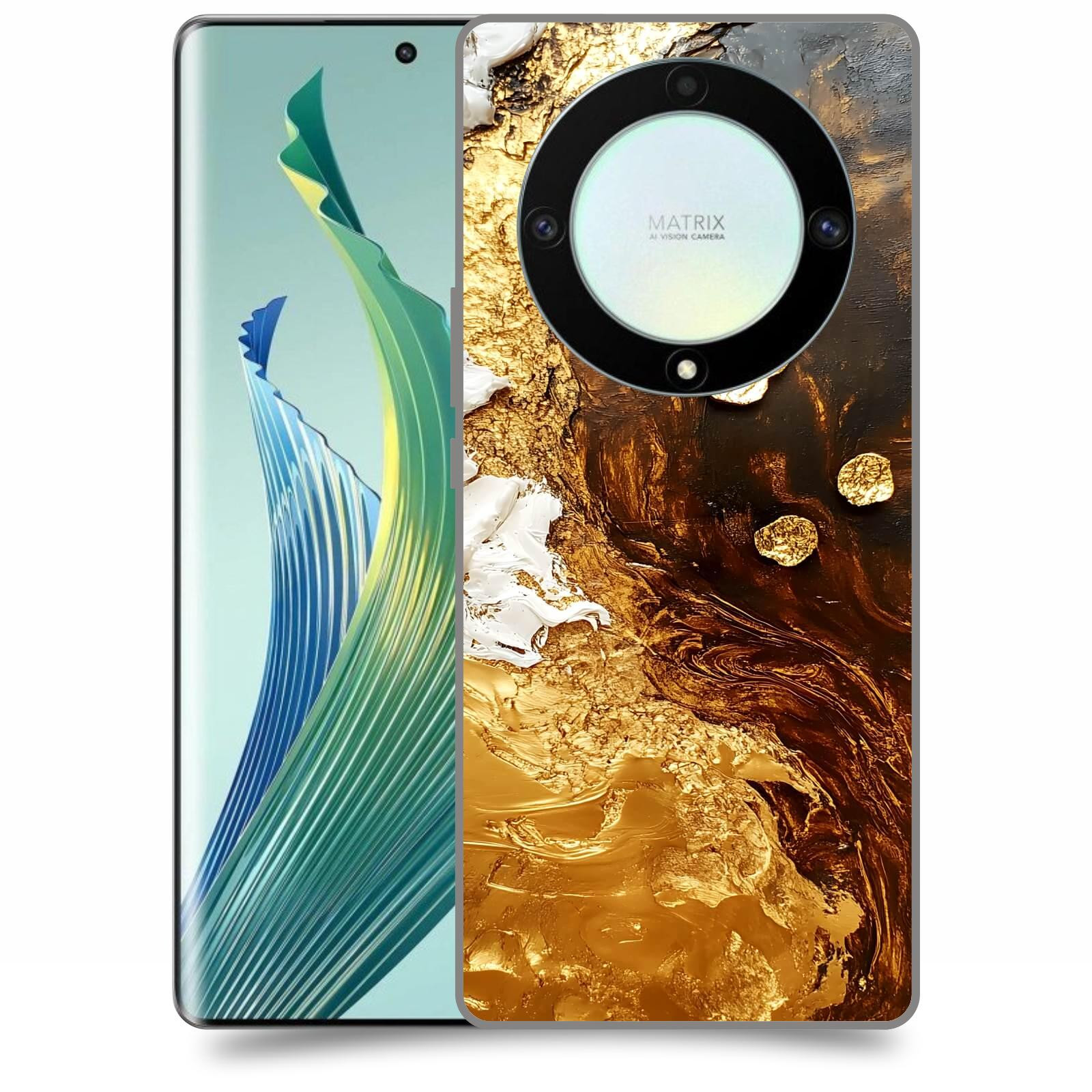 ACOVER Kryt na mobil Honor Magic 5 Lite 5G - Amber III