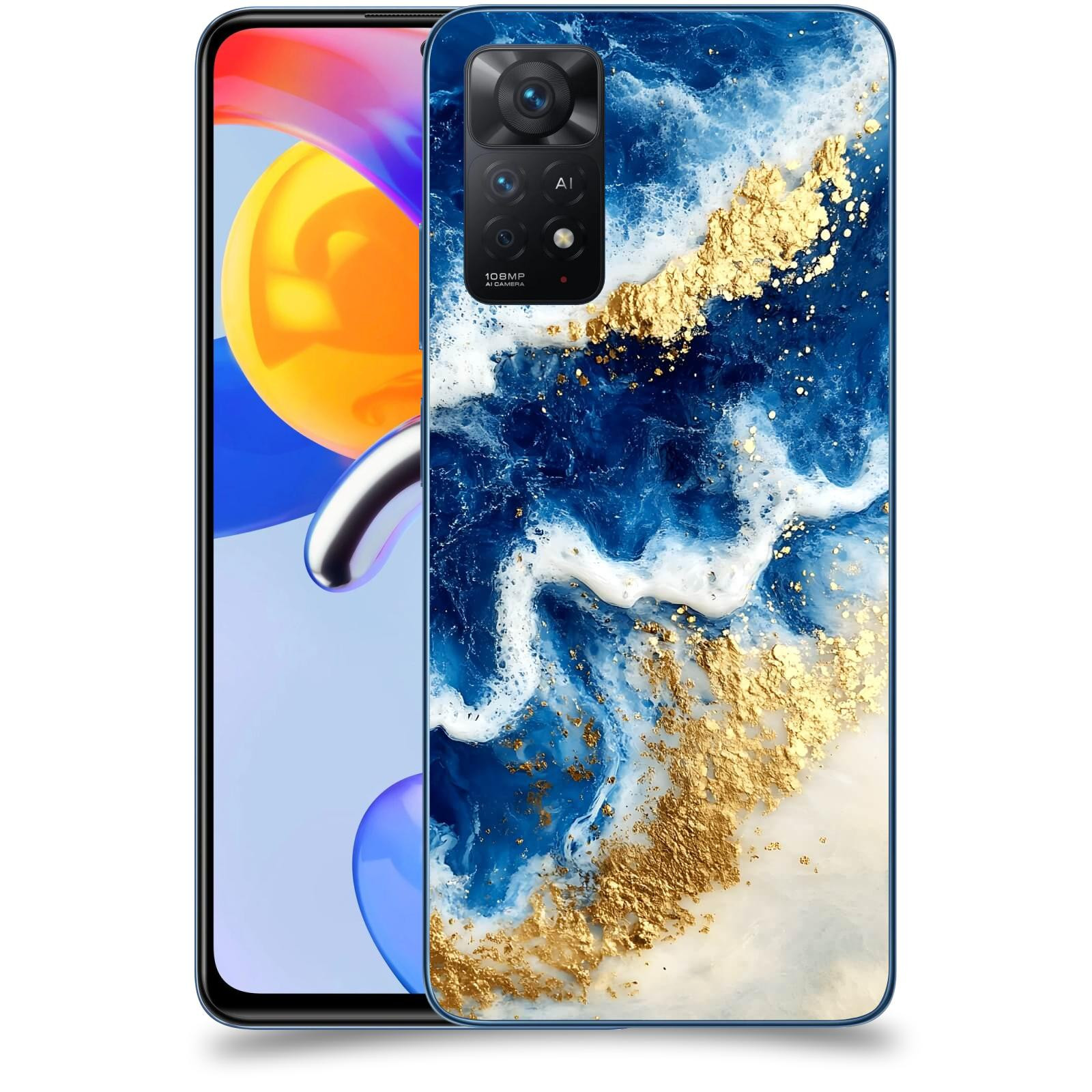 ACOVER Kryt na mobil Xiaomi Redmi Note 11 Pro 5G - Ocean Waves I