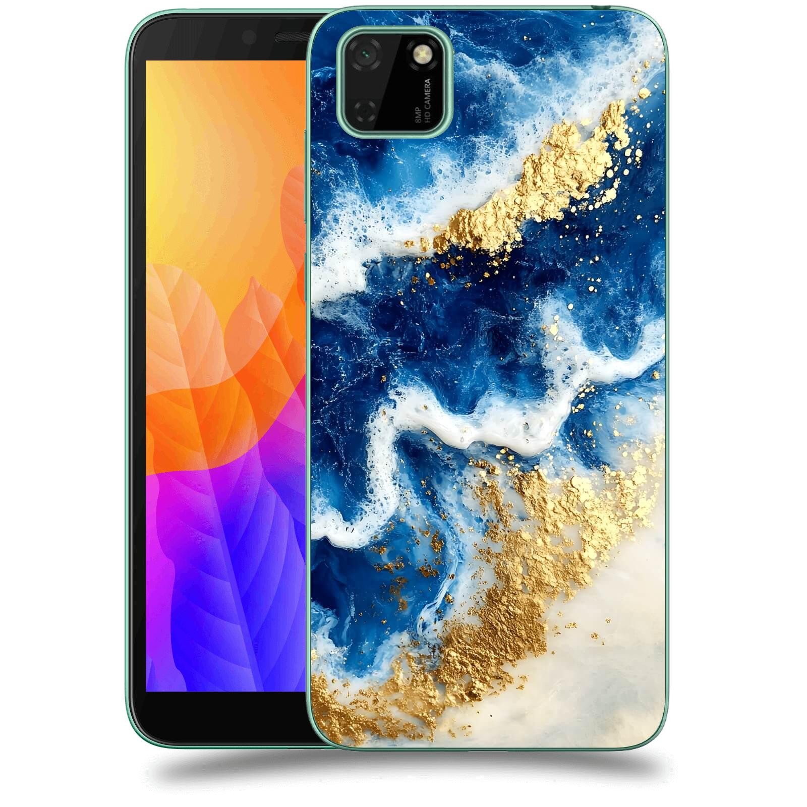 ACOVER Kryt na mobil Huawei Y5P - Ocean Waves I