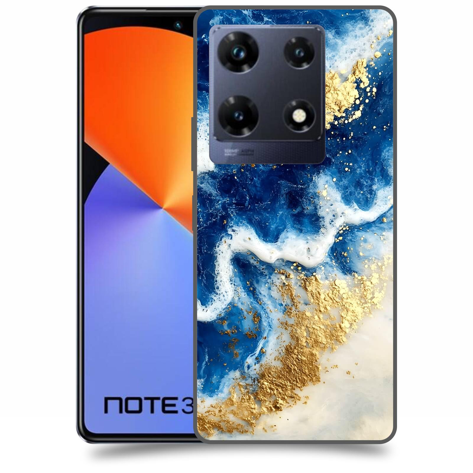 ACOVER Kryt na mobil Infinix Note 30 PRO - Ocean Waves I
