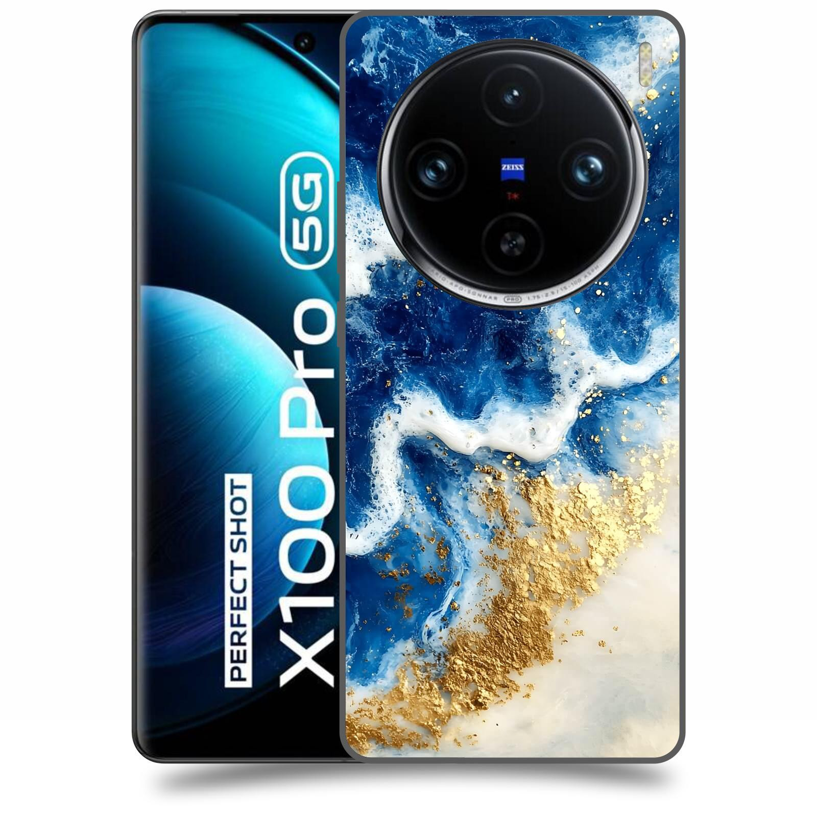 ACOVER Kryt na mobil Vivo X100 Pro 5G - Ocean Waves I