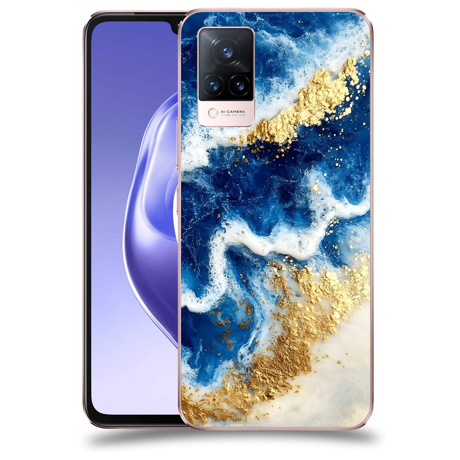 ACOVER Kryt na mobil Vivo V21 5G - Ocean Waves I