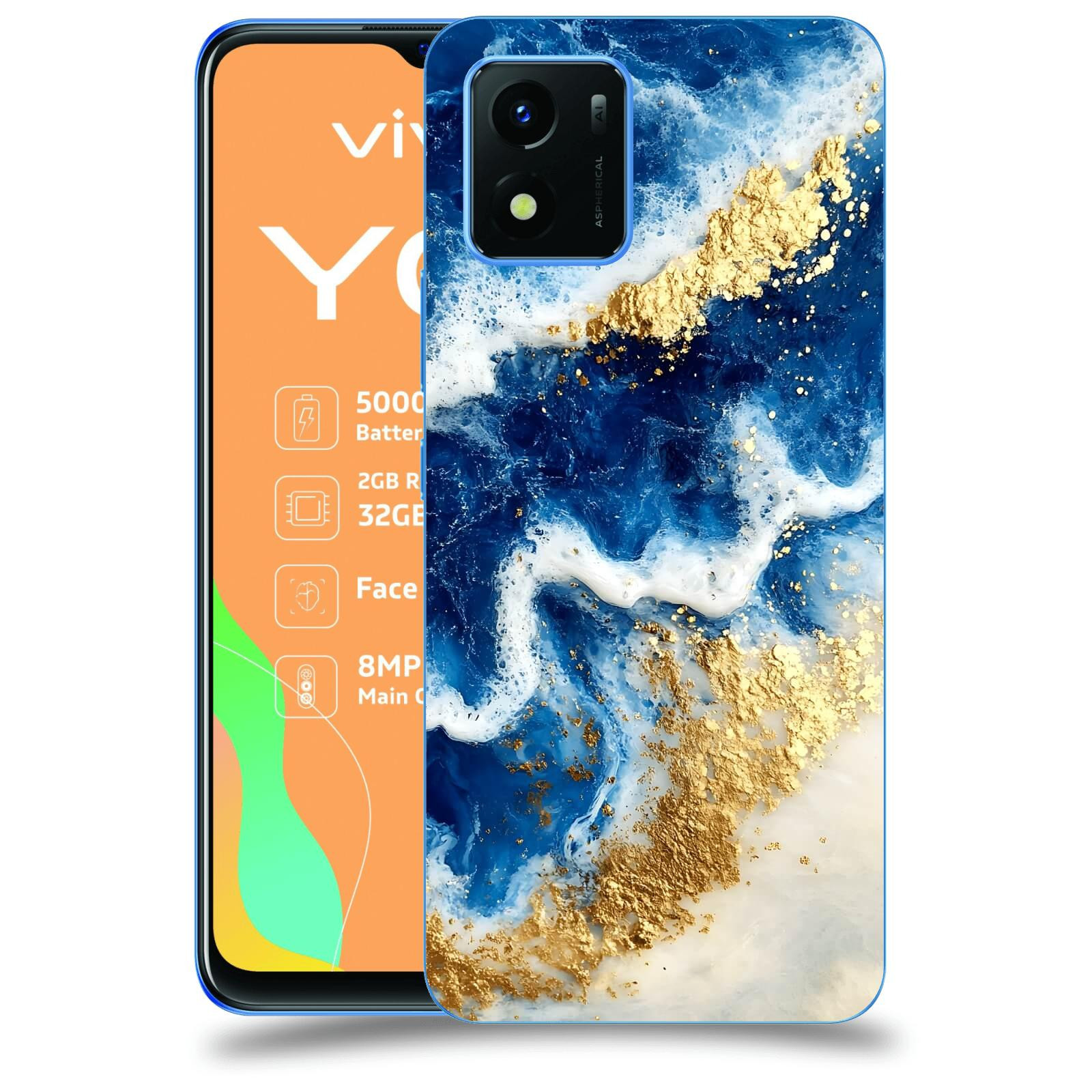 ACOVER Kryt na mobil Vivo Y01 - Ocean Waves I
