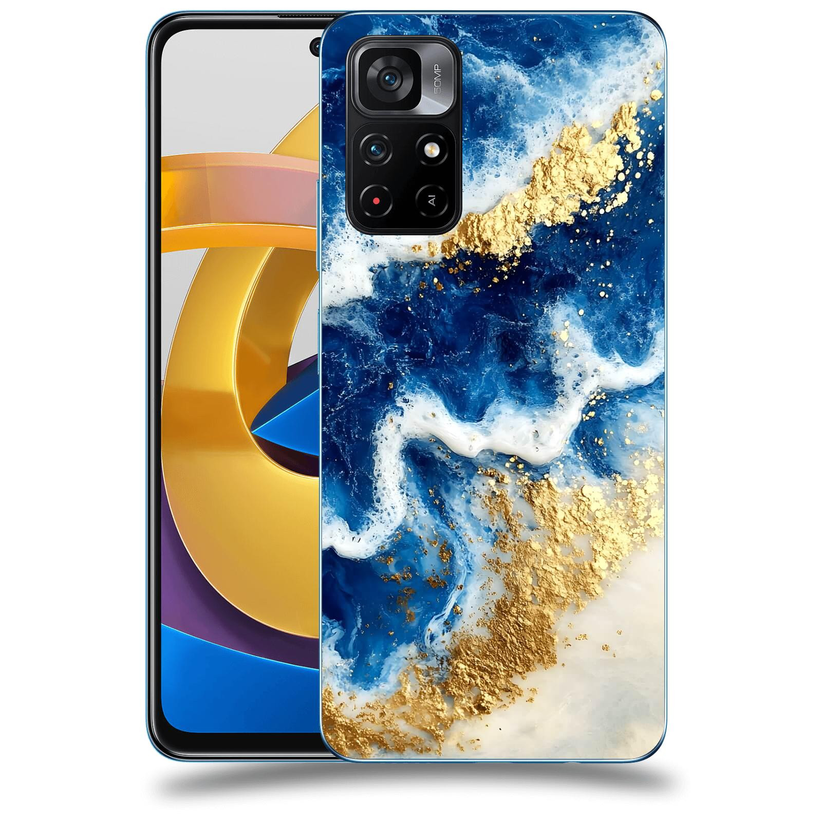 ACOVER Kryt na mobil Xiaomi Poco M4 Pro - Ocean Waves I