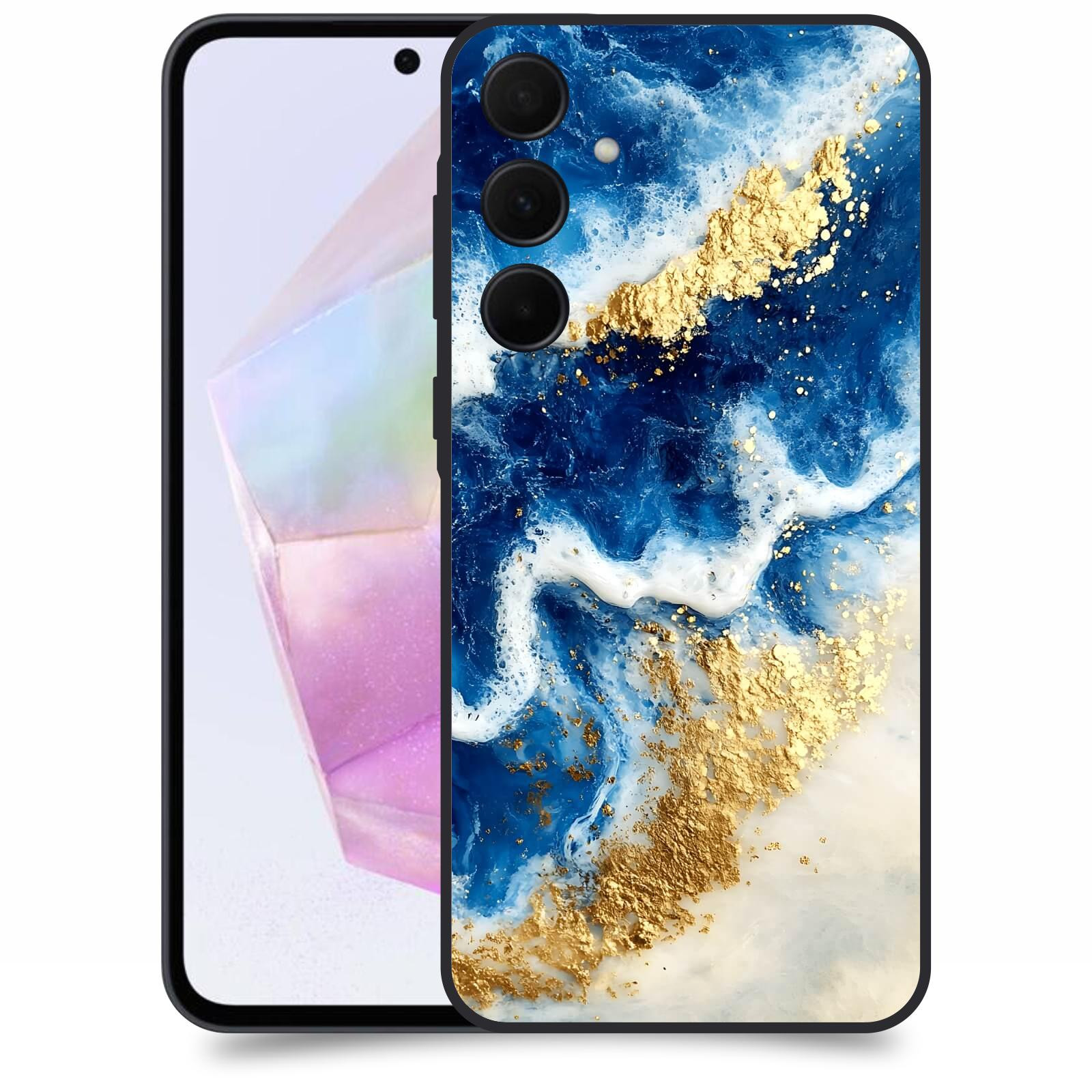 ACOVER Kryt na mobil Samsung Galaxy A35 5G - Ocean Waves I