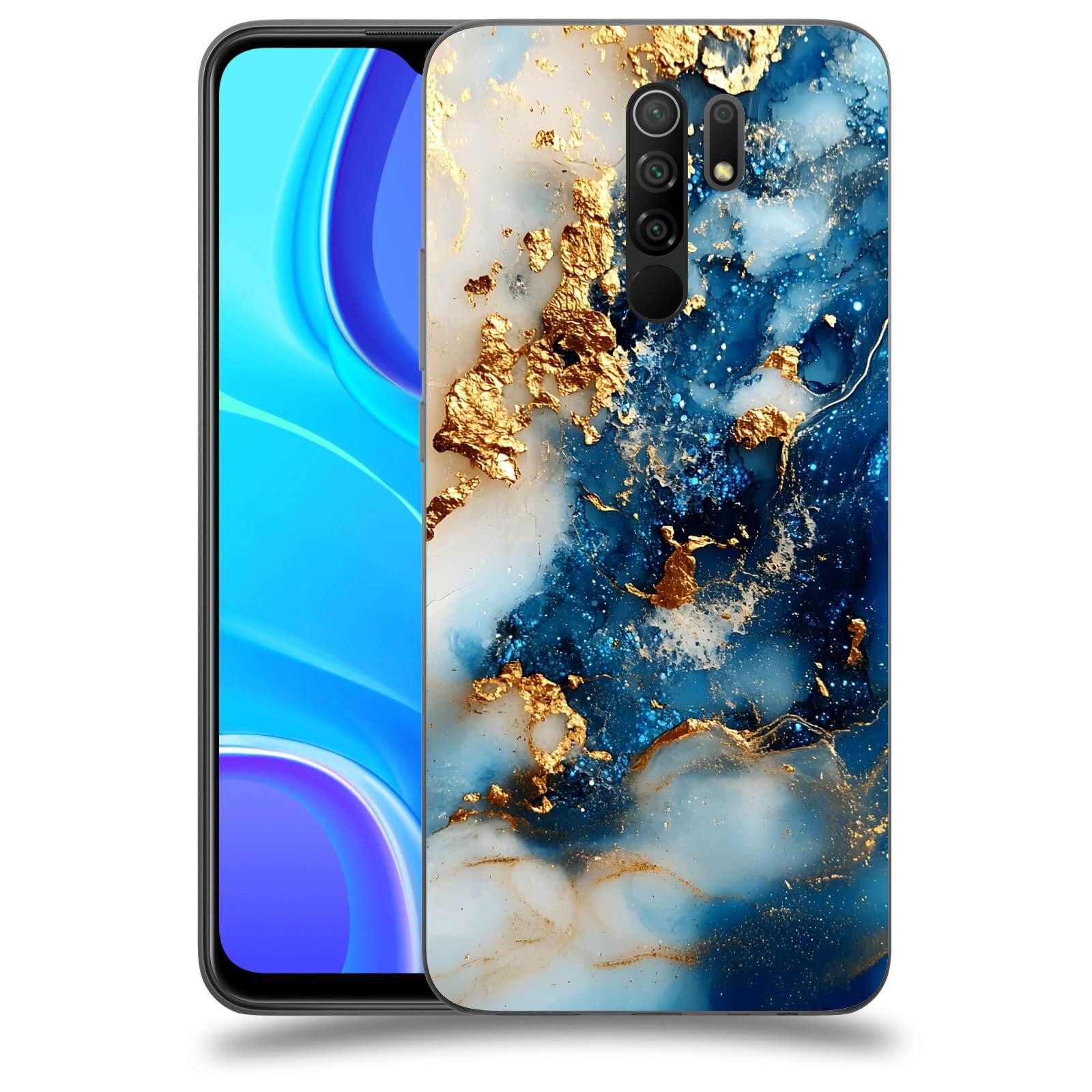 ACOVER Kryt na mobil Xiaomi Redmi 9 - Ocean Waves II