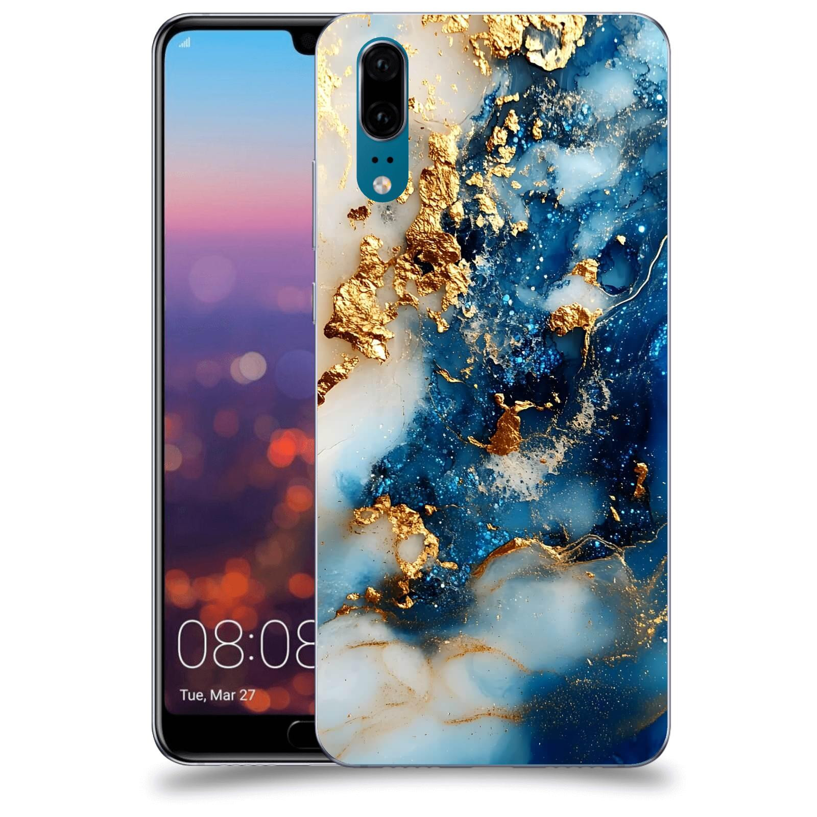ACOVER Kryt na mobil Huawei P20 - Ocean Waves II