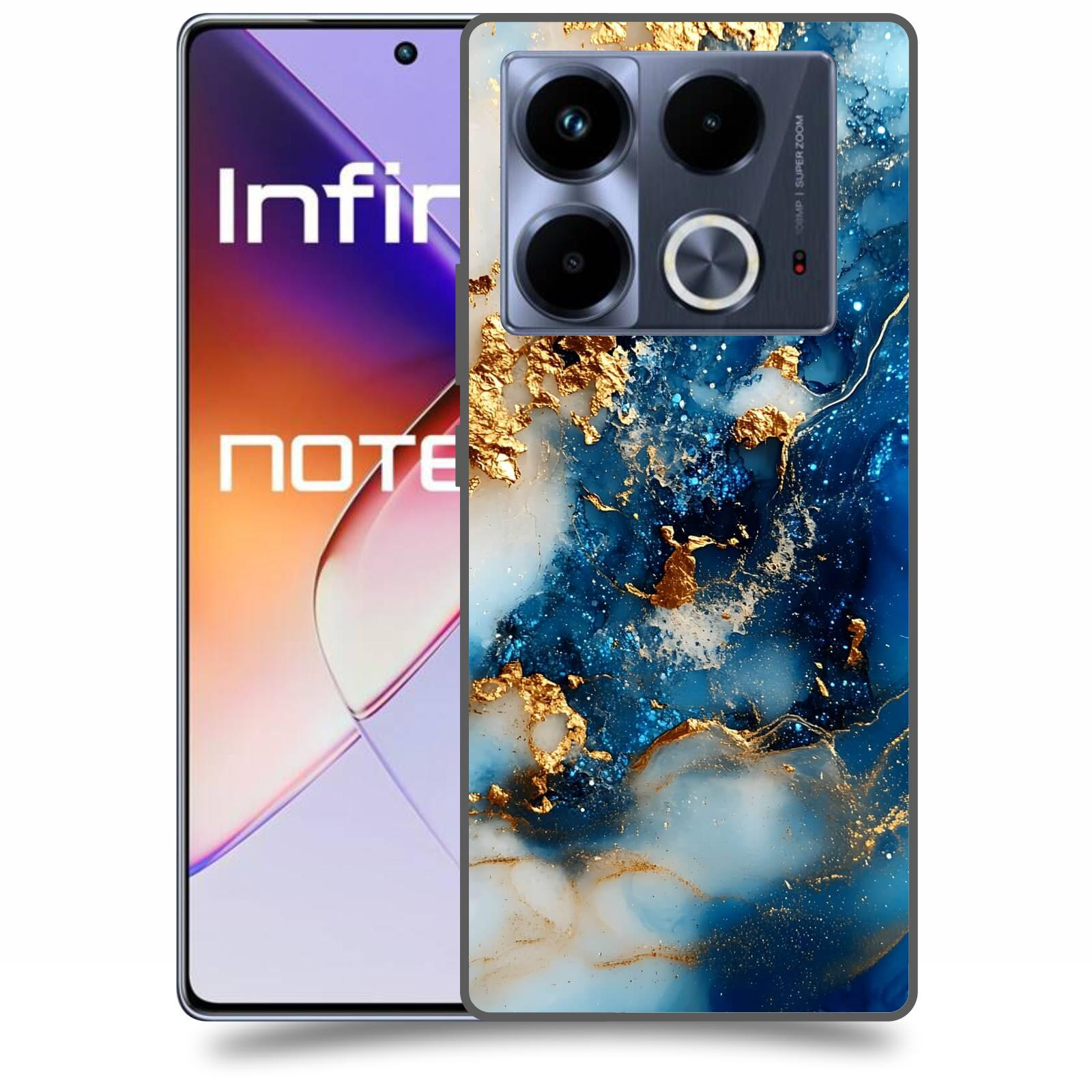 ACOVER Kryt na mobil Infinix Note 40 - Ocean Waves II