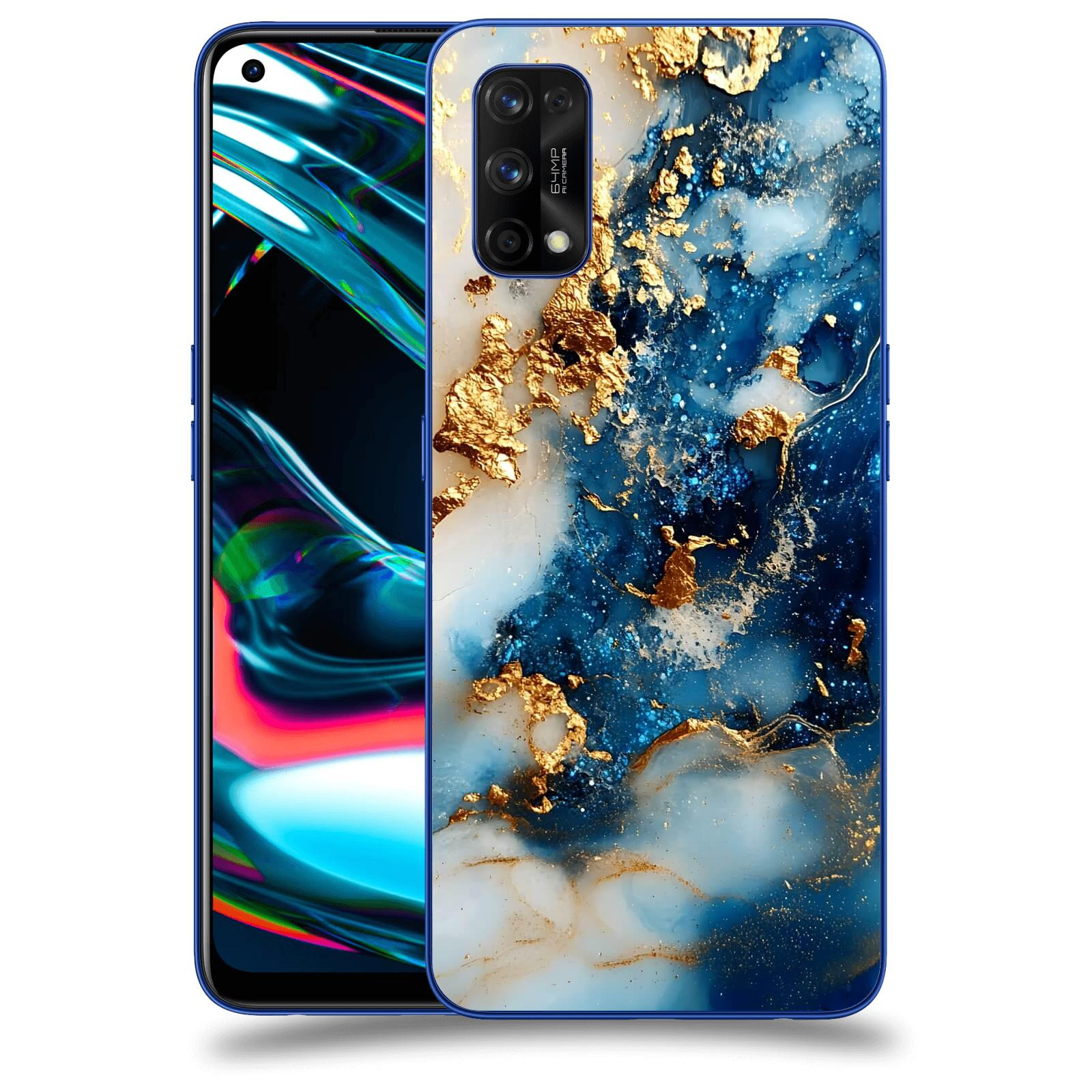 ACOVER Kryt na mobil Realme 7 Pro - Ocean Waves II