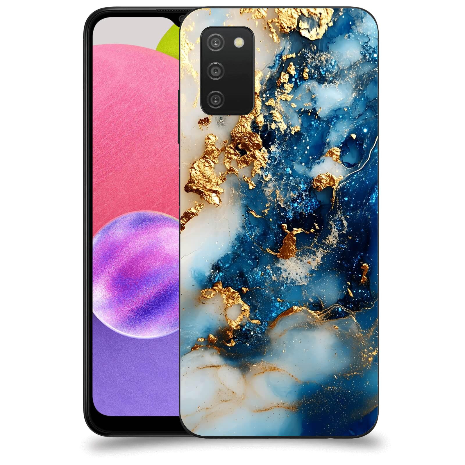 ACOVER Kryt na mobil Samsung Galaxy A03s A037G - Ocean Waves II