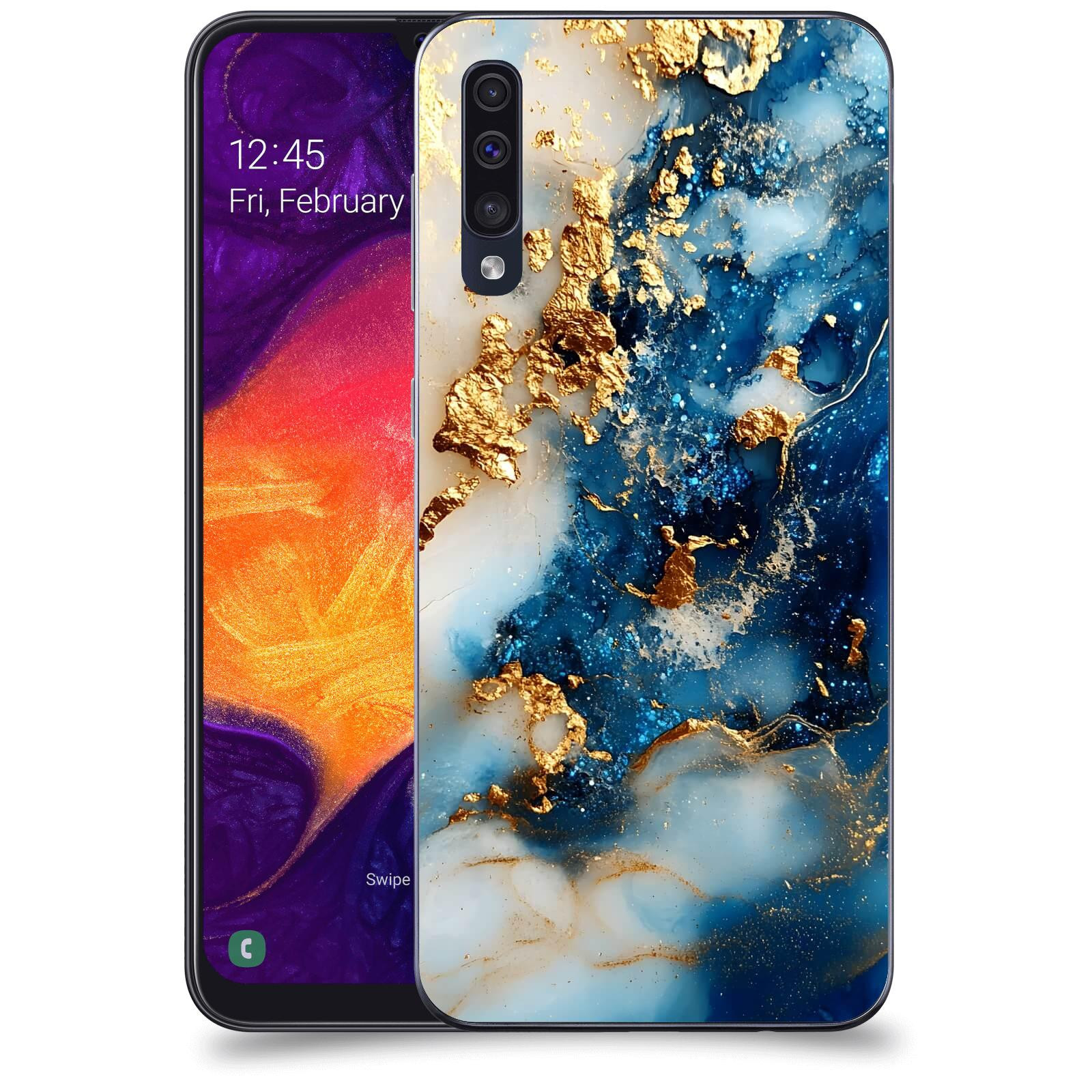 ACOVER Kryt na mobil Samsung Galaxy A50 A505F - Ocean Waves II