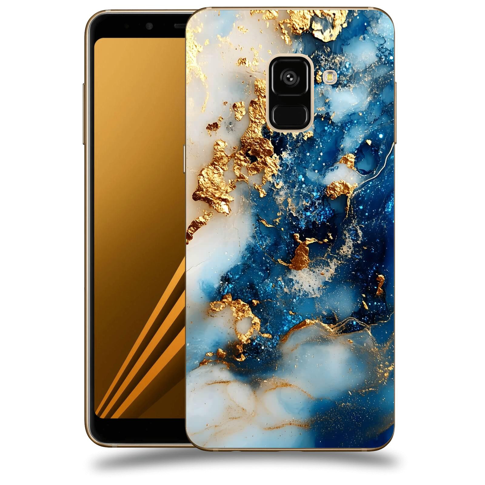 ACOVER Kryt na mobil Samsung Galaxy A8 2018 A530F - Ocean Waves II