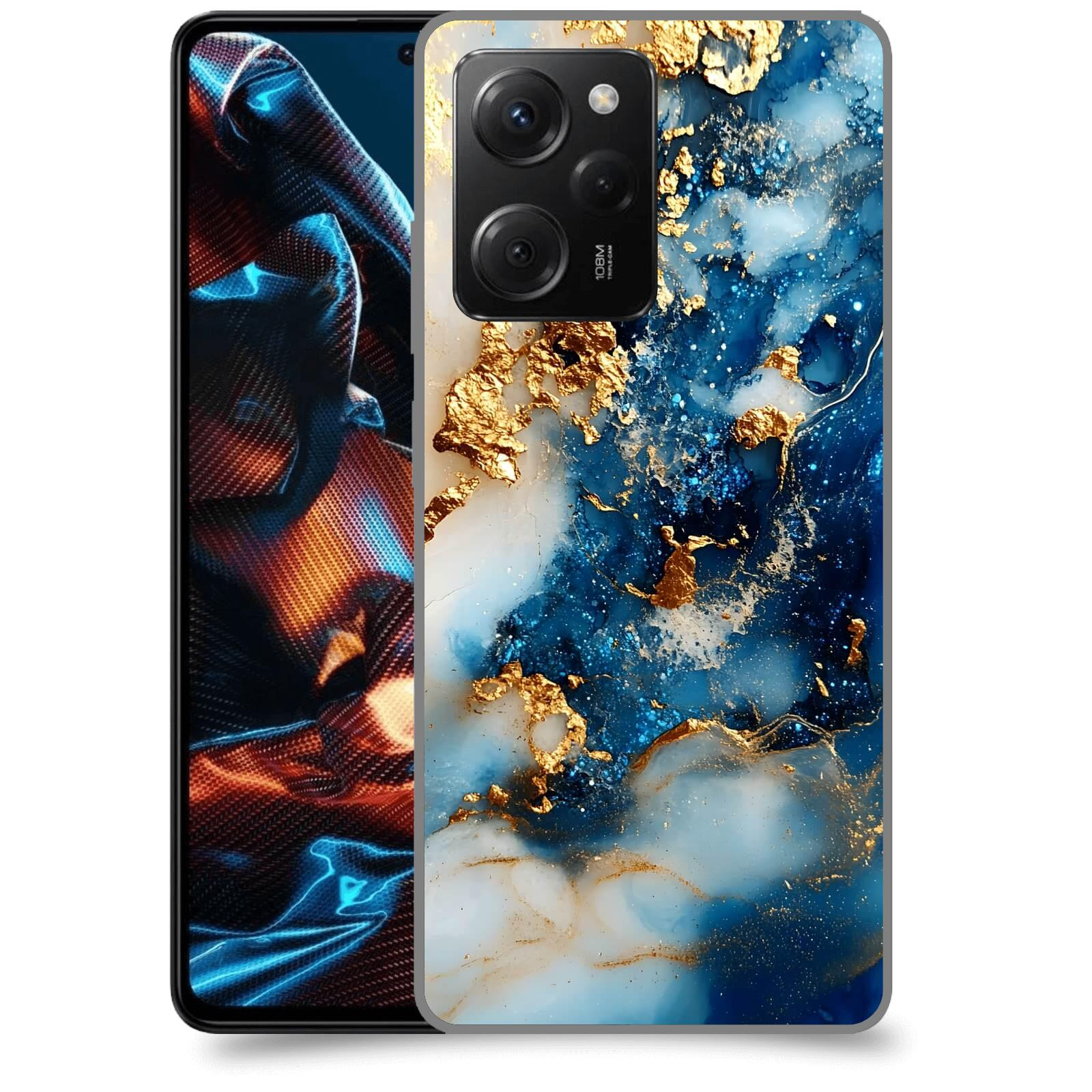 ACOVER Kryt na mobil Xiaomi Poco X5 Pro - Ocean Waves II