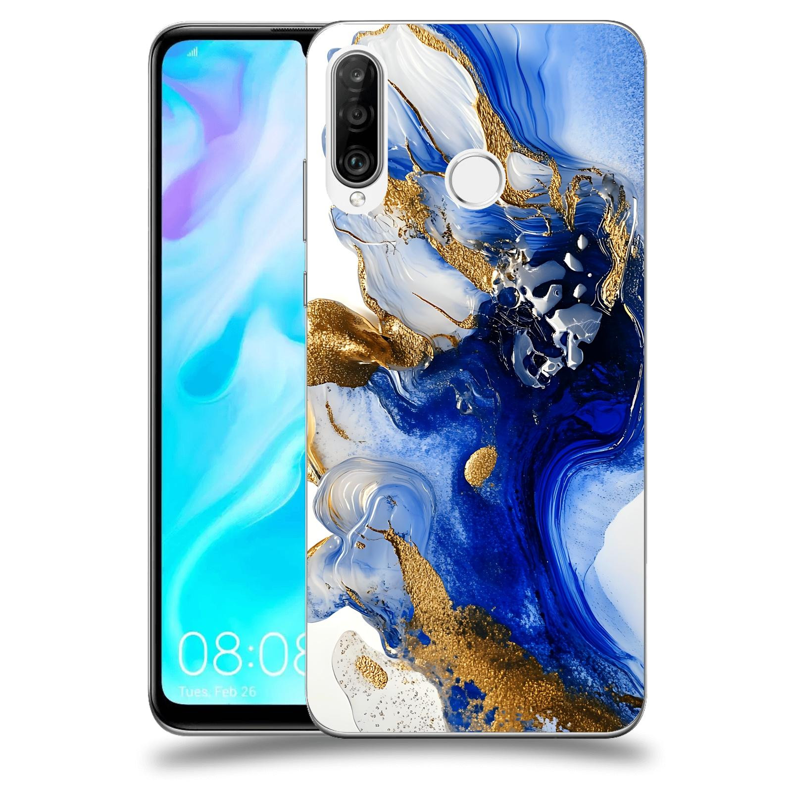 ACOVER Kryt na mobil Huawei P30 Lite - Ocean Waves III