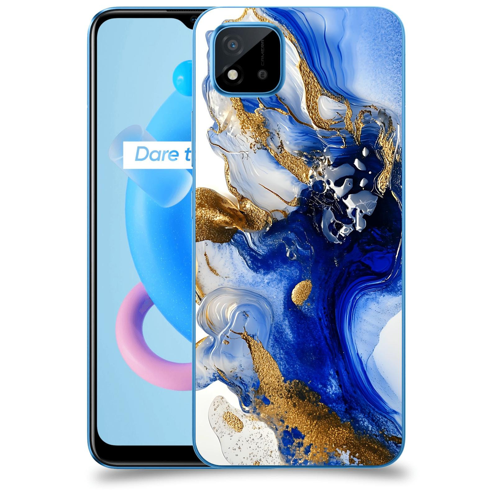 ACOVER Kryt na mobil Realme C11 (2021) - Ocean Waves III