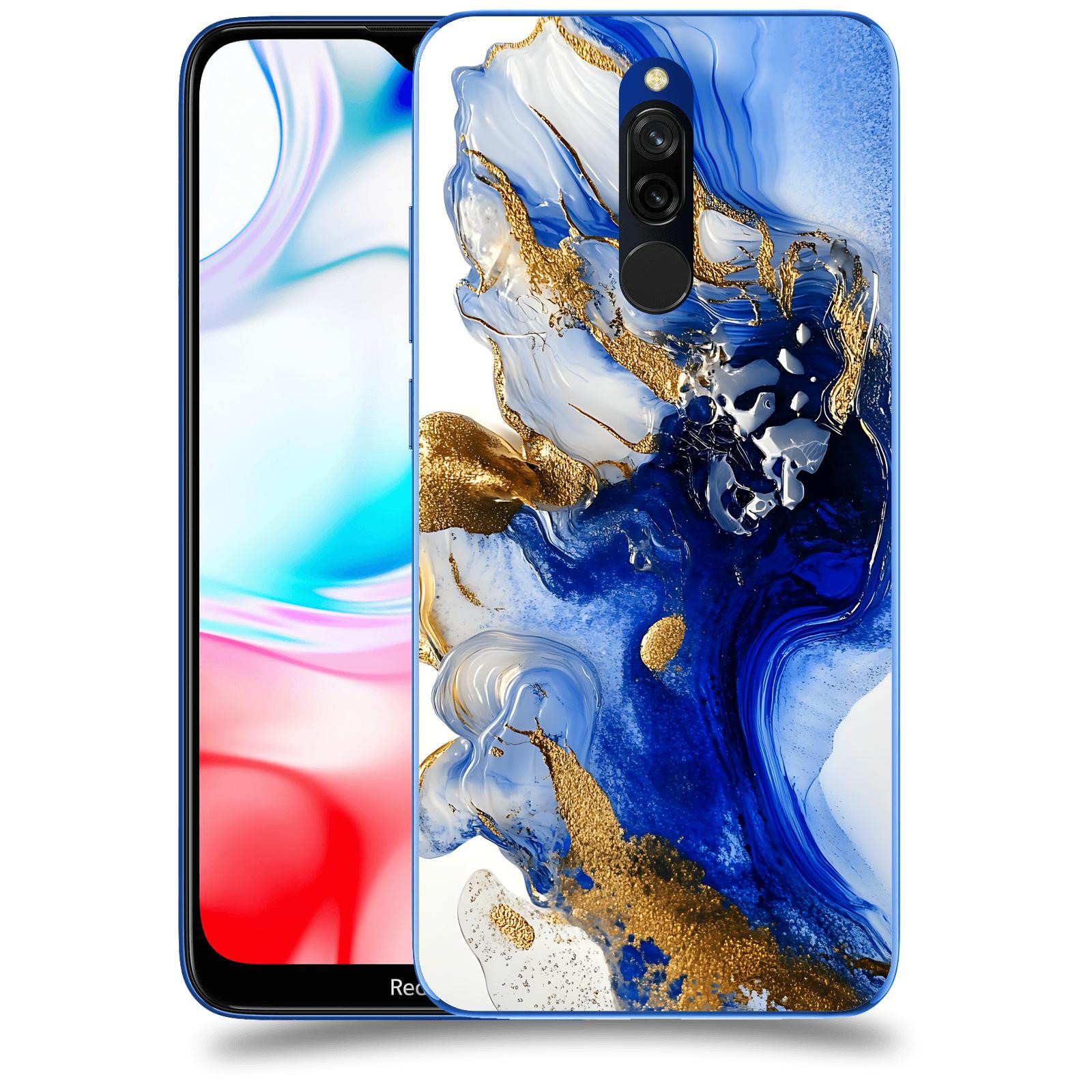 ACOVER Kryt na mobil Xiaomi Redmi 8 - Ocean Waves III