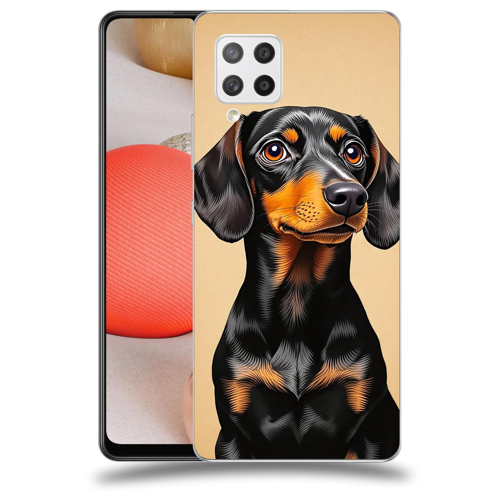 ACOVER Kryt na mobil Samsung Galaxy A42 A426B - Dachshund I