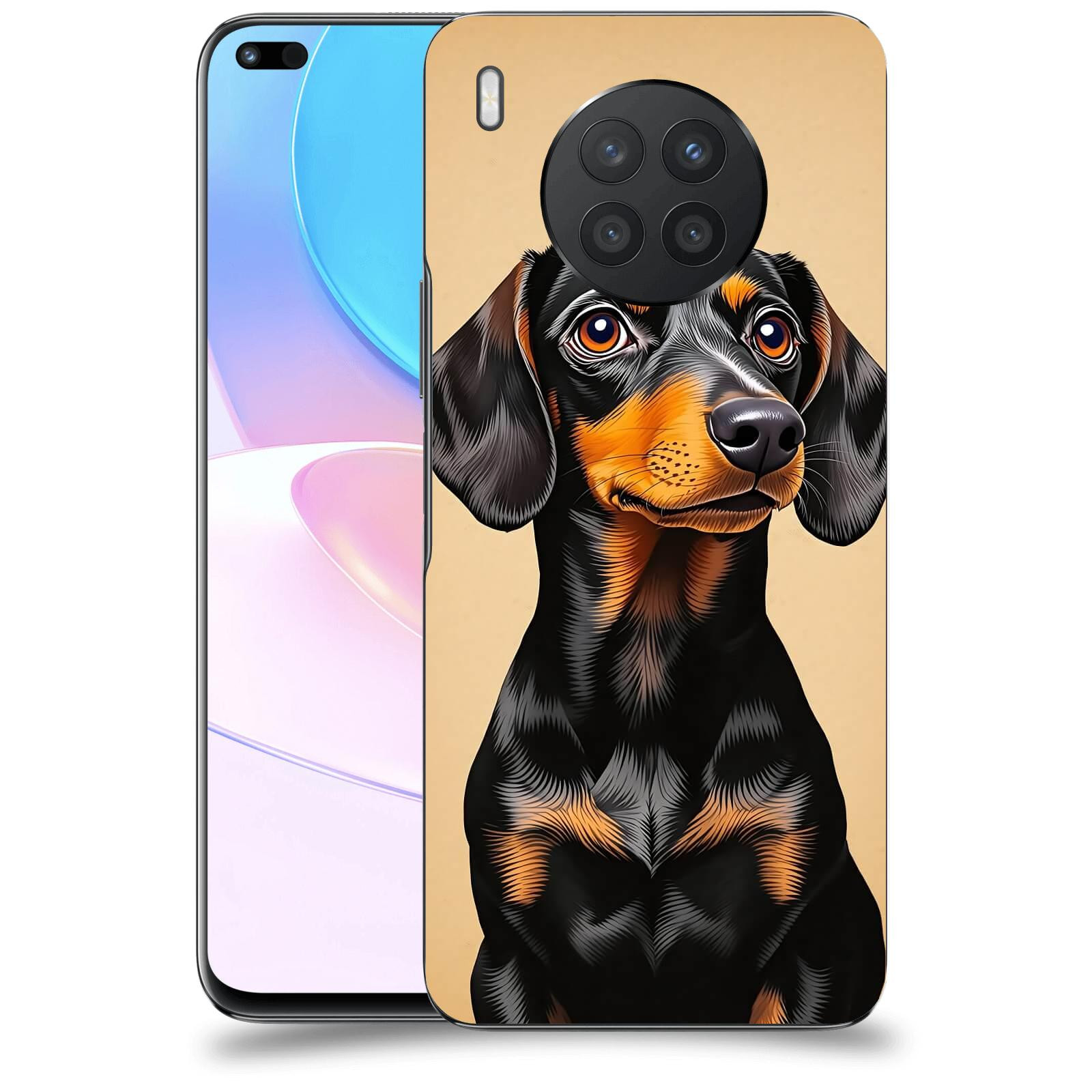 ACOVER Kryt na mobil Honor 50 Lite - Dachshund I