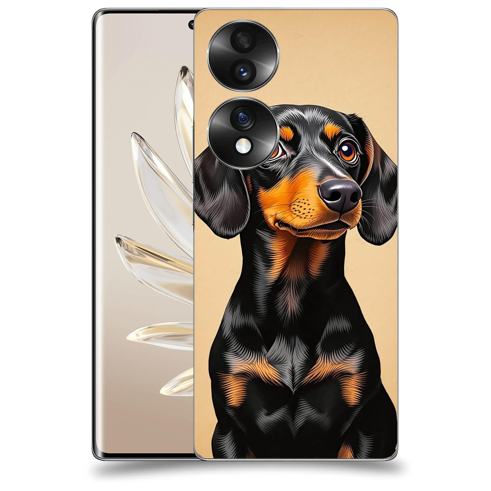 ACOVER Kryt na mobil Honor 70 - Dachshund I
