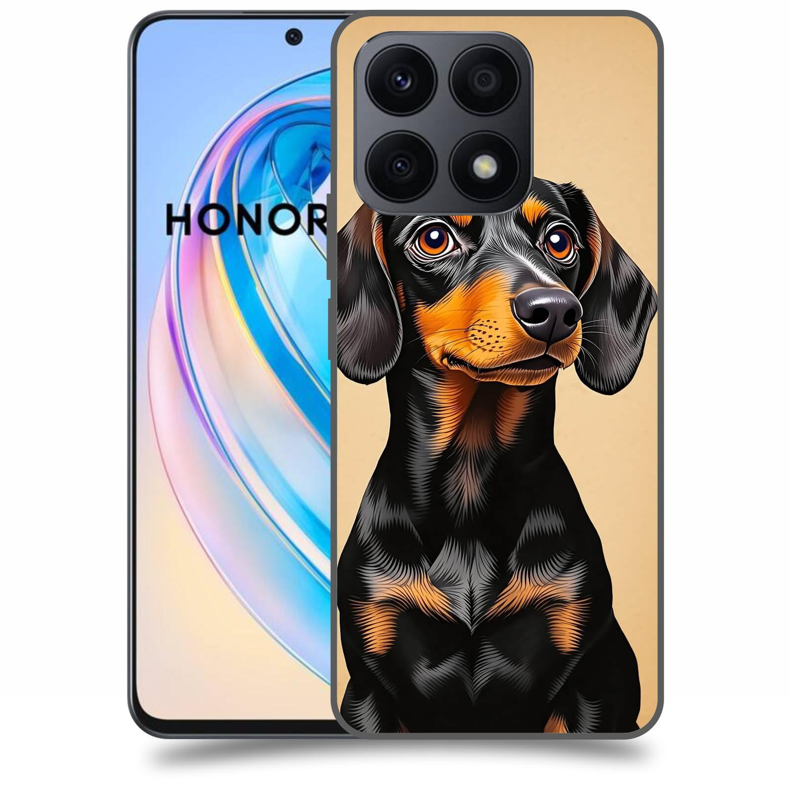 ACOVER Kryt na mobil Honor X8a - Dachshund I