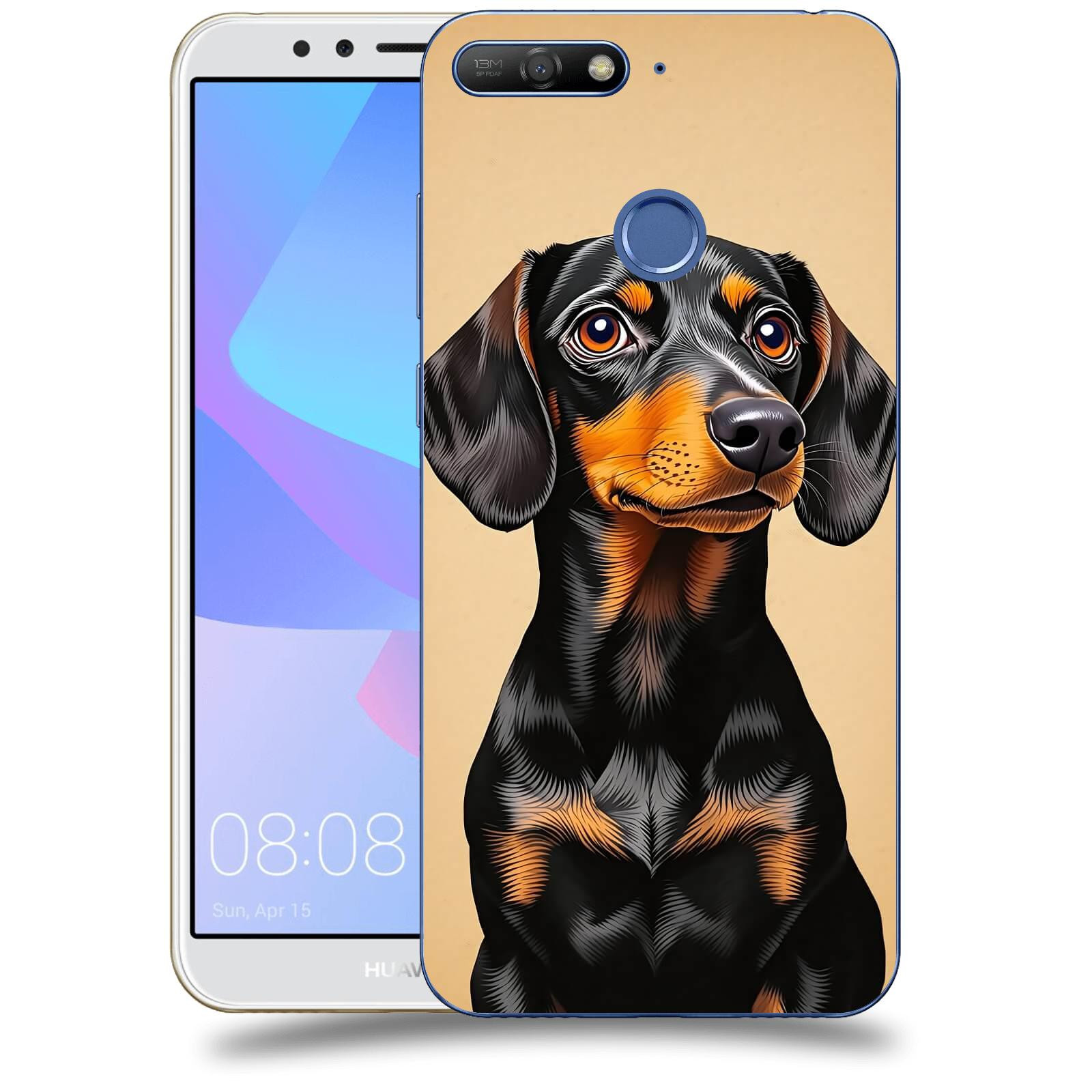ACOVER Kryt na mobil Huawei Y6 Prime 2018 - Dachshund I