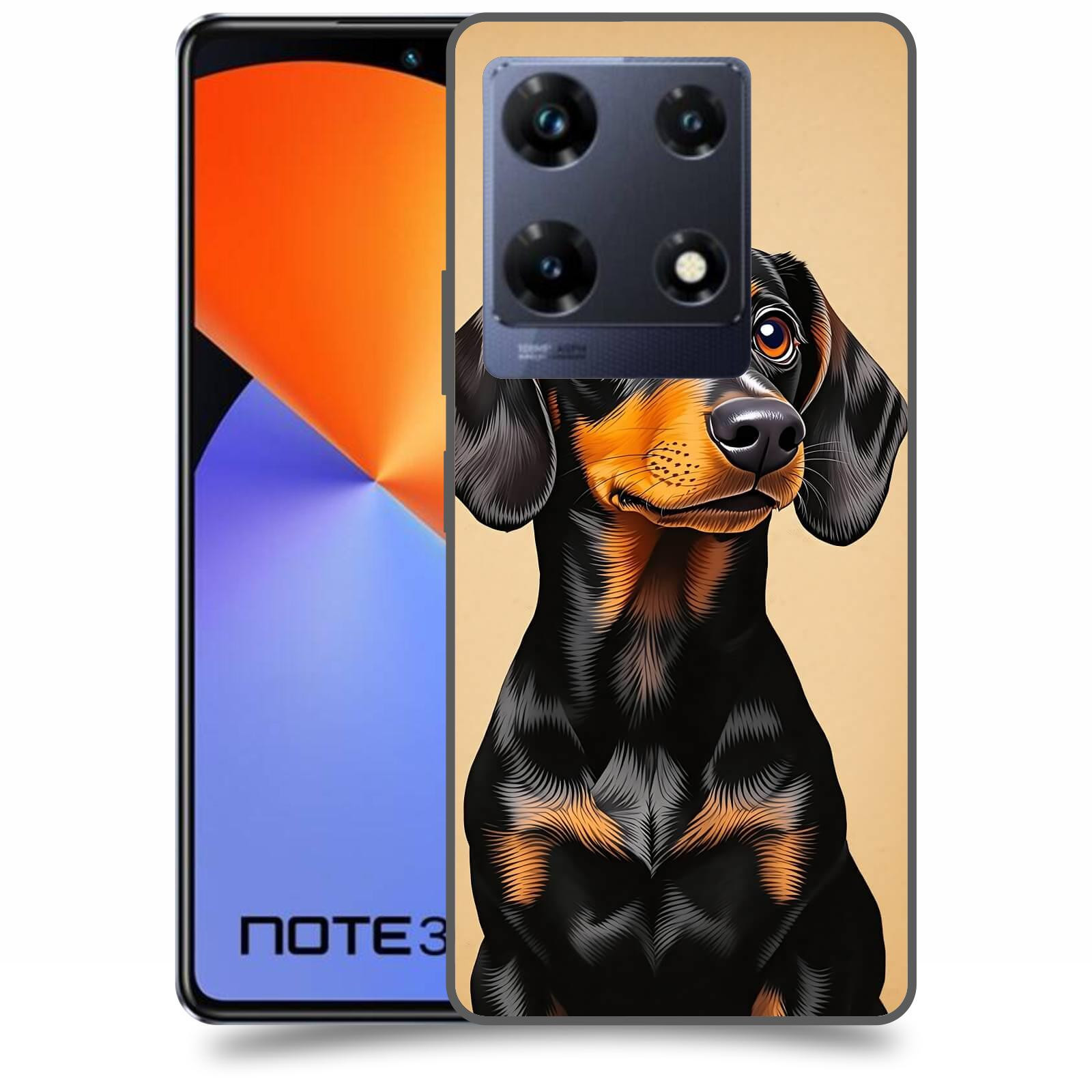 ACOVER Kryt na mobil Infinix Note 30 PRO - Dachshund I