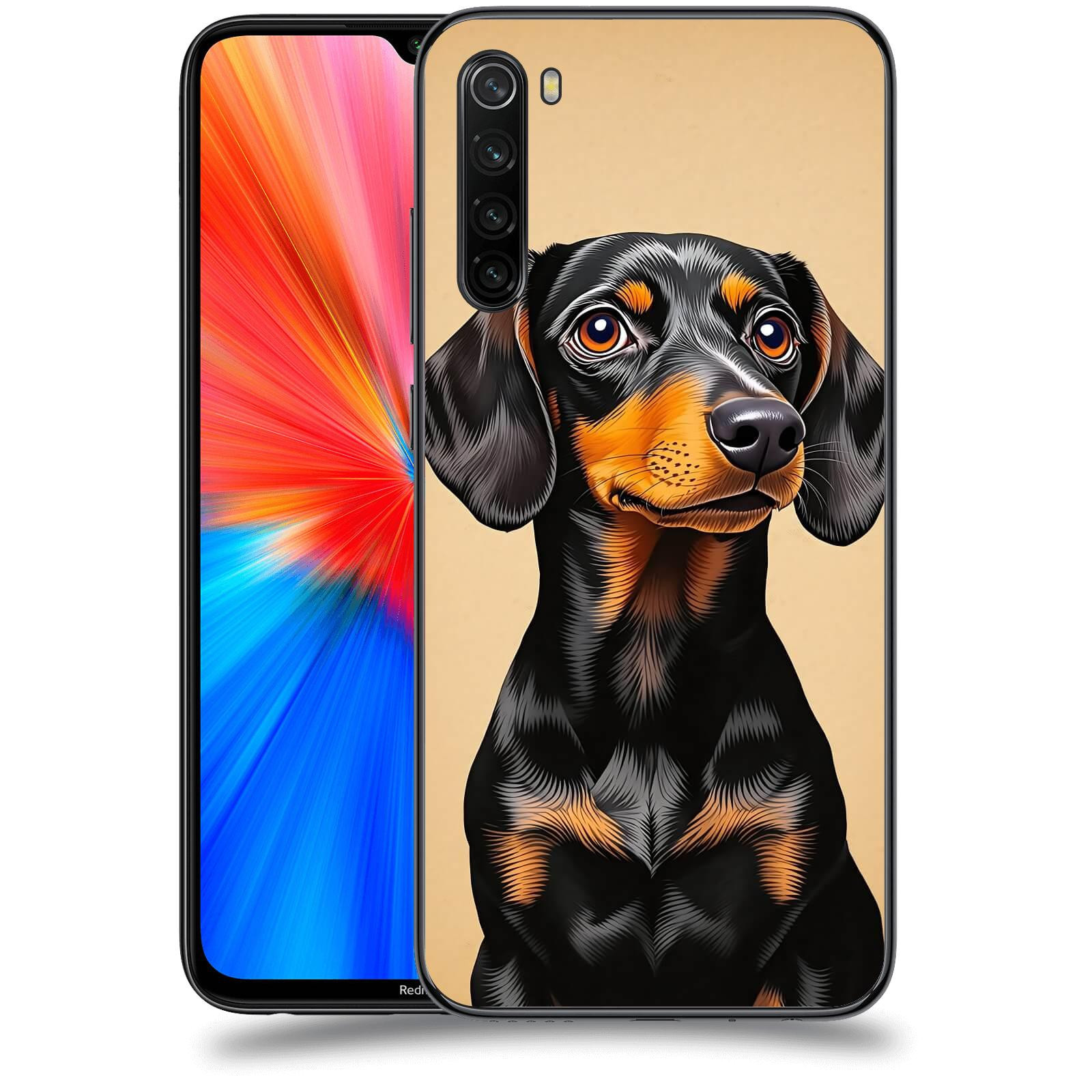 ACOVER Kryt na mobil Xiaomi Redmi Note 8 - Dachshund I