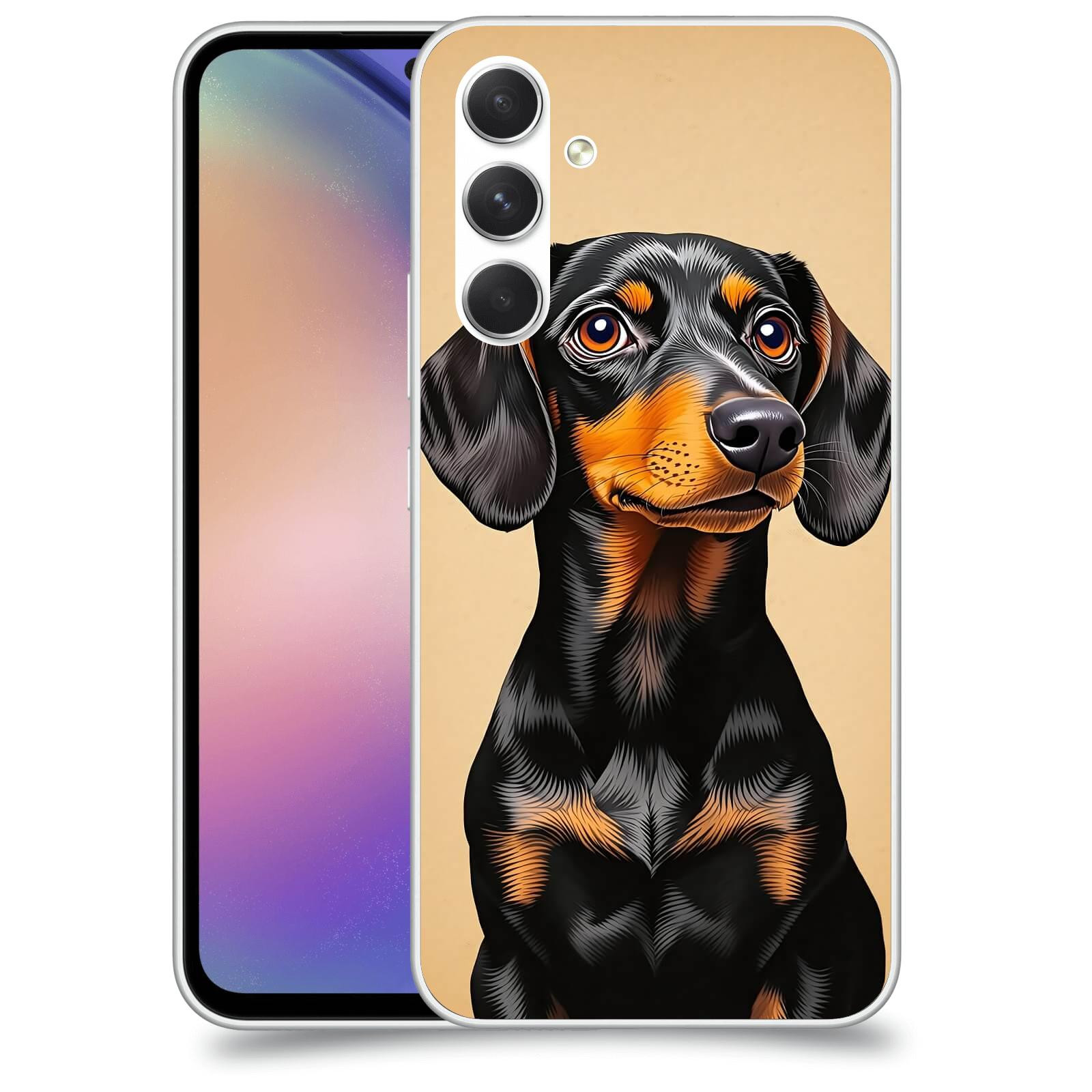 ACOVER Kryt na mobil Samsung Galaxy M54 5G - Dachshund I