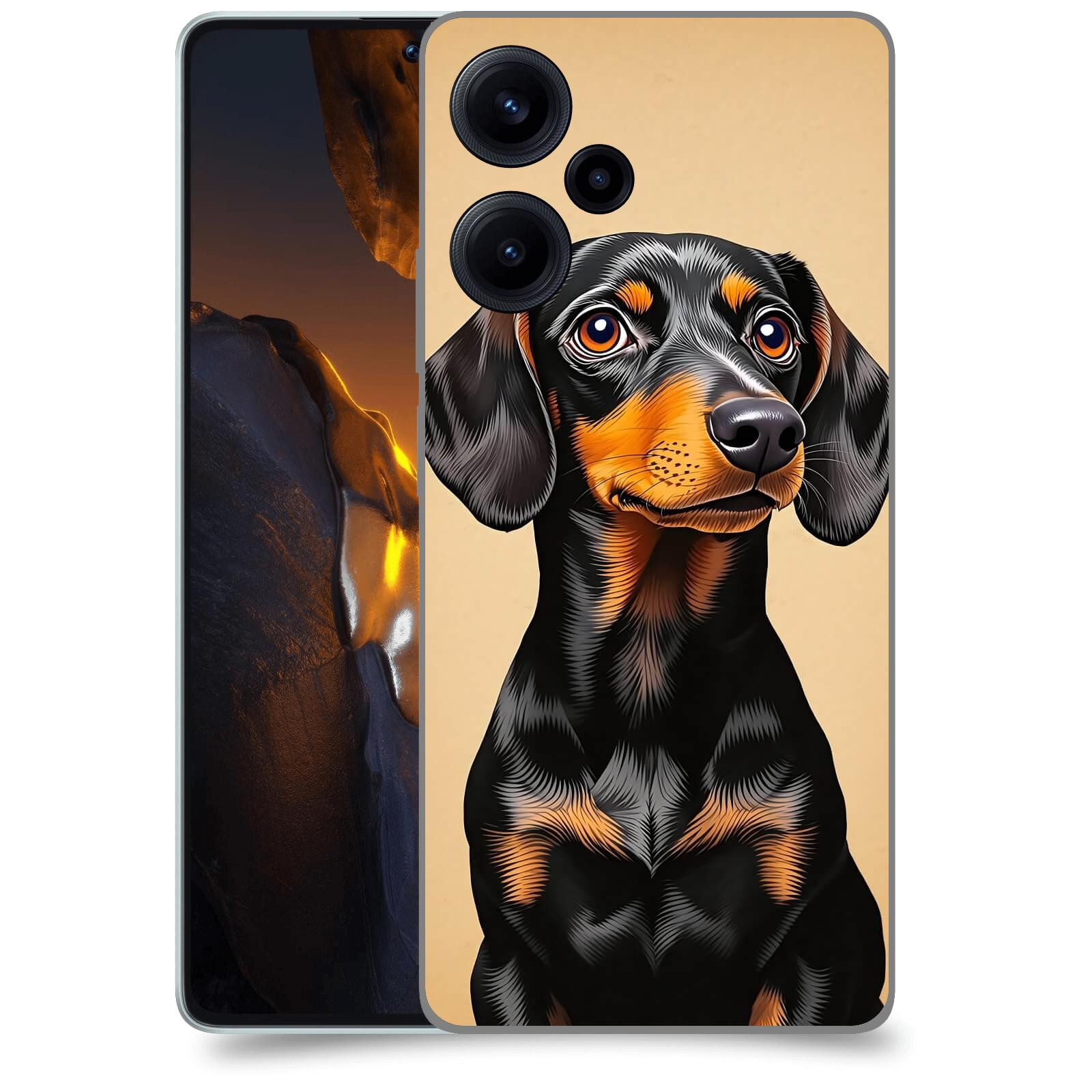 ACOVER Kryt na mobil Xiaomi Poco F5 - Dachshund I