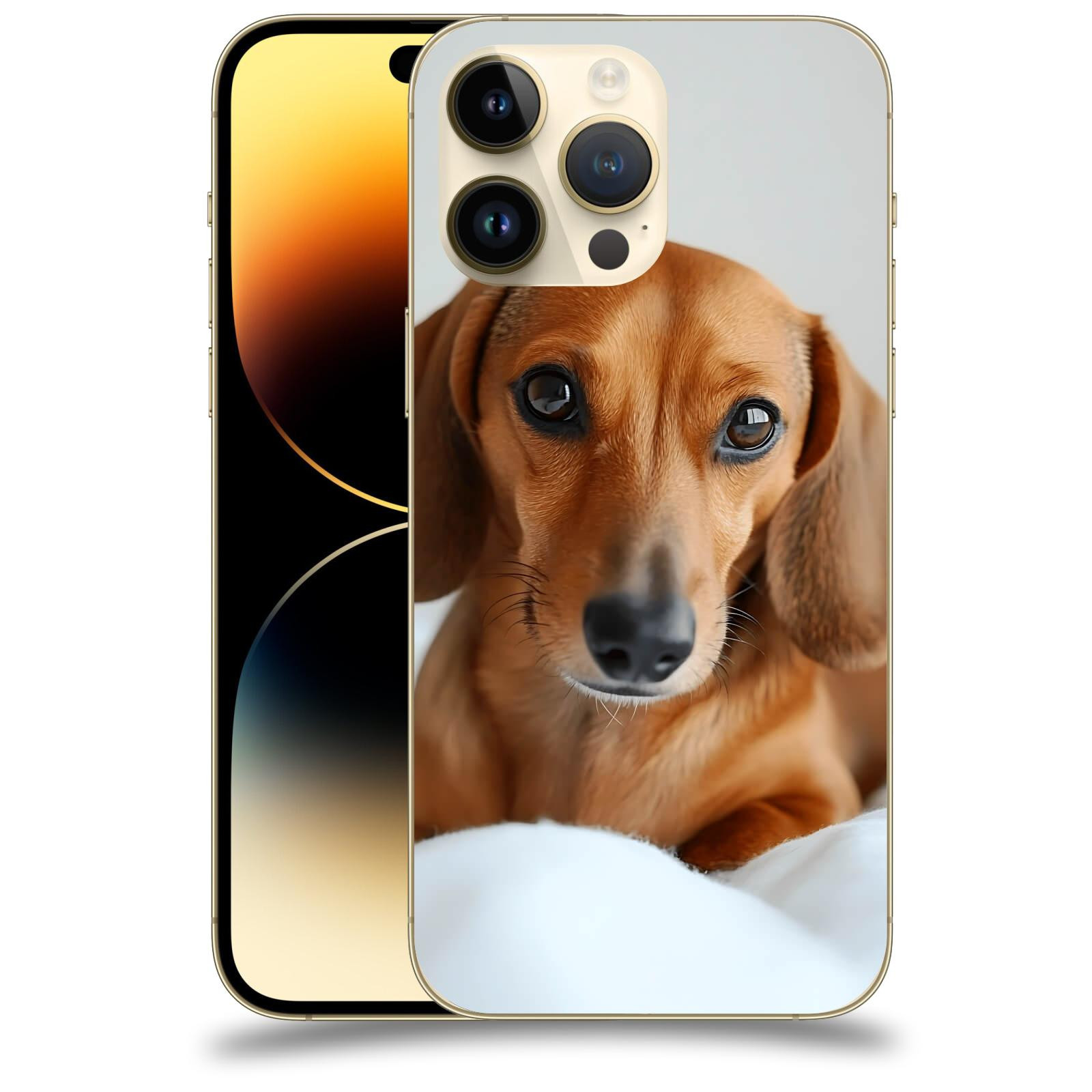 ACOVER Kryt na mobil Apple iPhone 14 Pro Max - Dachshund II