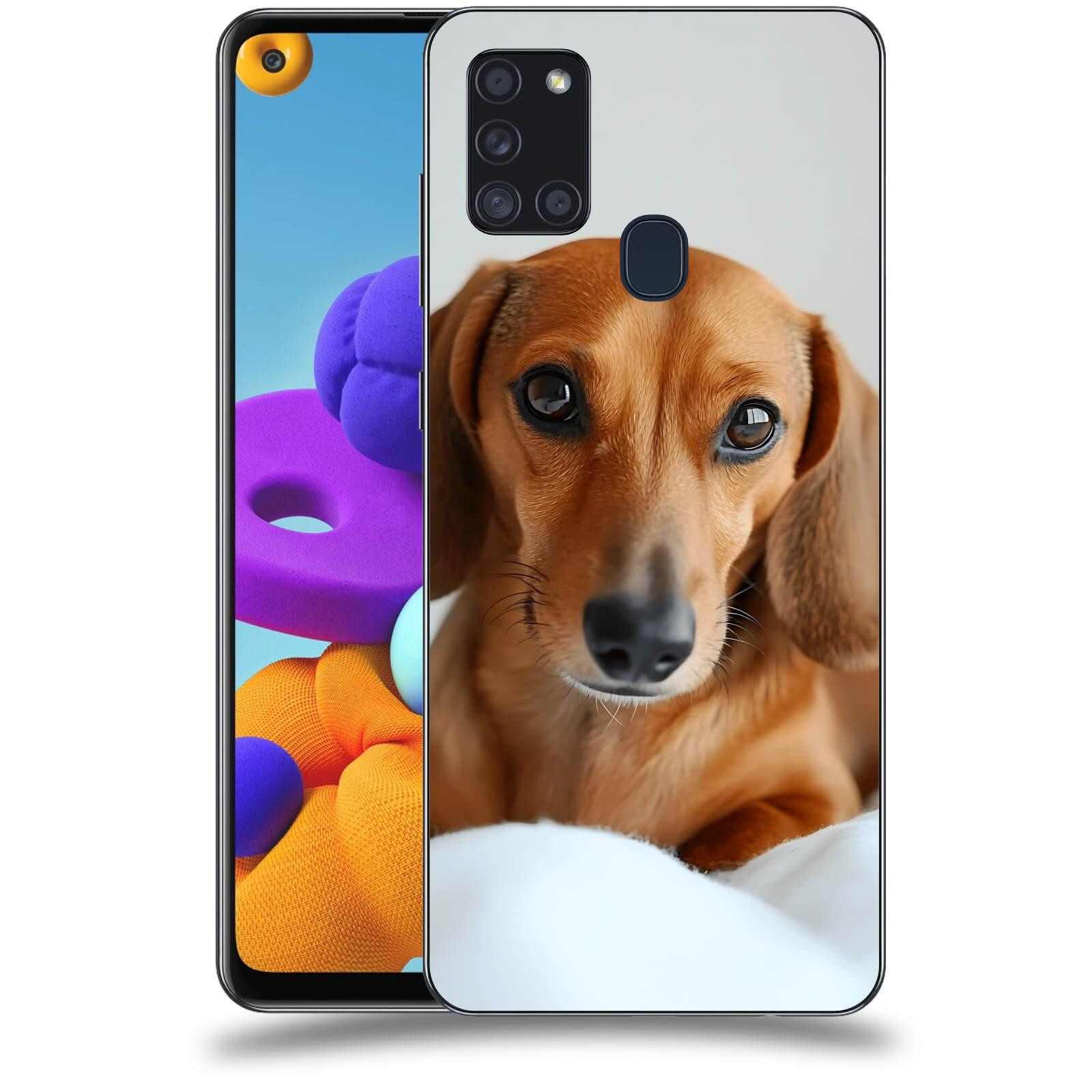ACOVER Kryt na mobil Samsung Galaxy A21s - Dachshund II