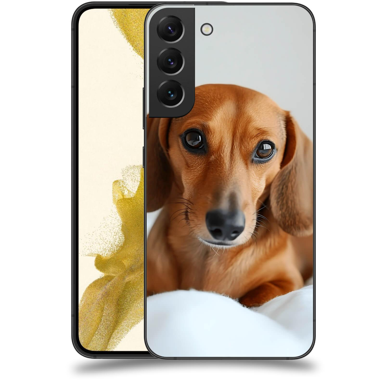ACOVER Kryt na mobil Samsung Galaxy S22+ 5G - Dachshund II