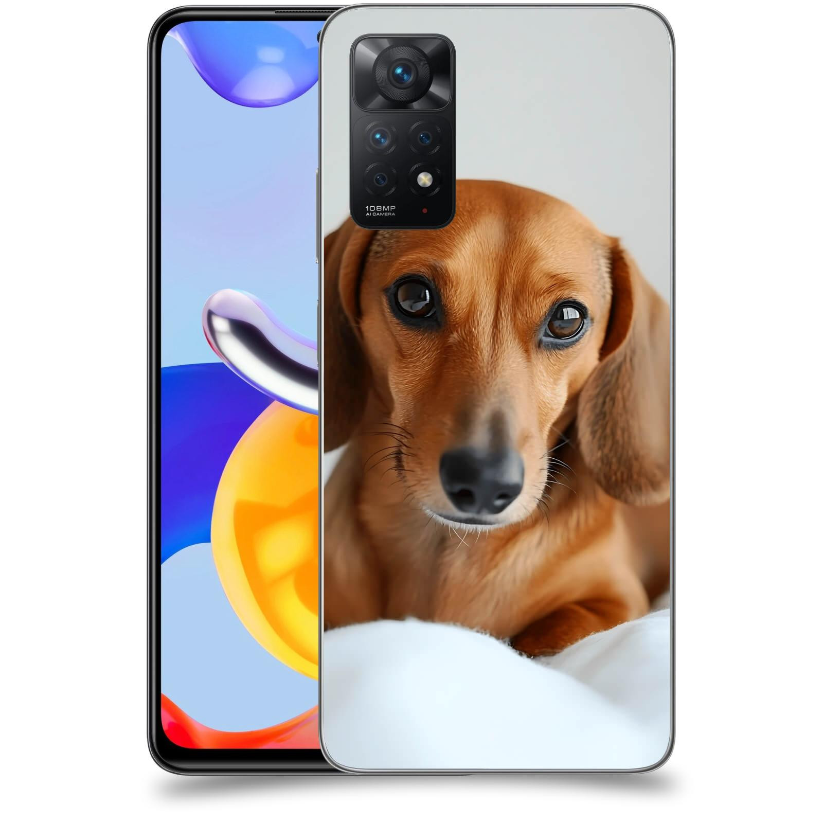 ACOVER Kryt na mobil Xiaomi Redmi Note 11 Pro - Dachshund II